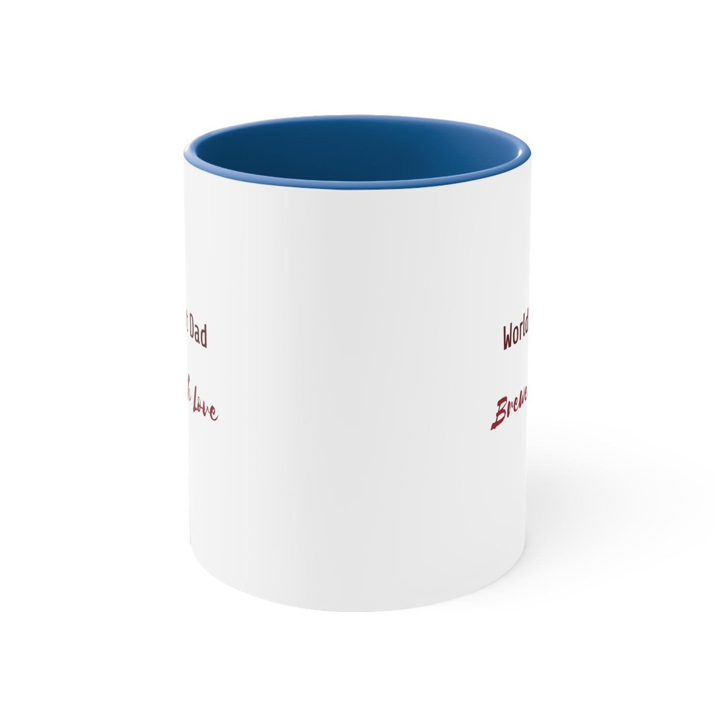 Father's Day Coffee Mug - World's Best Dad, Brewed with Love. Father's Day gift, Coffee Lover, dad gift, ceramic cup, Gift Ideas