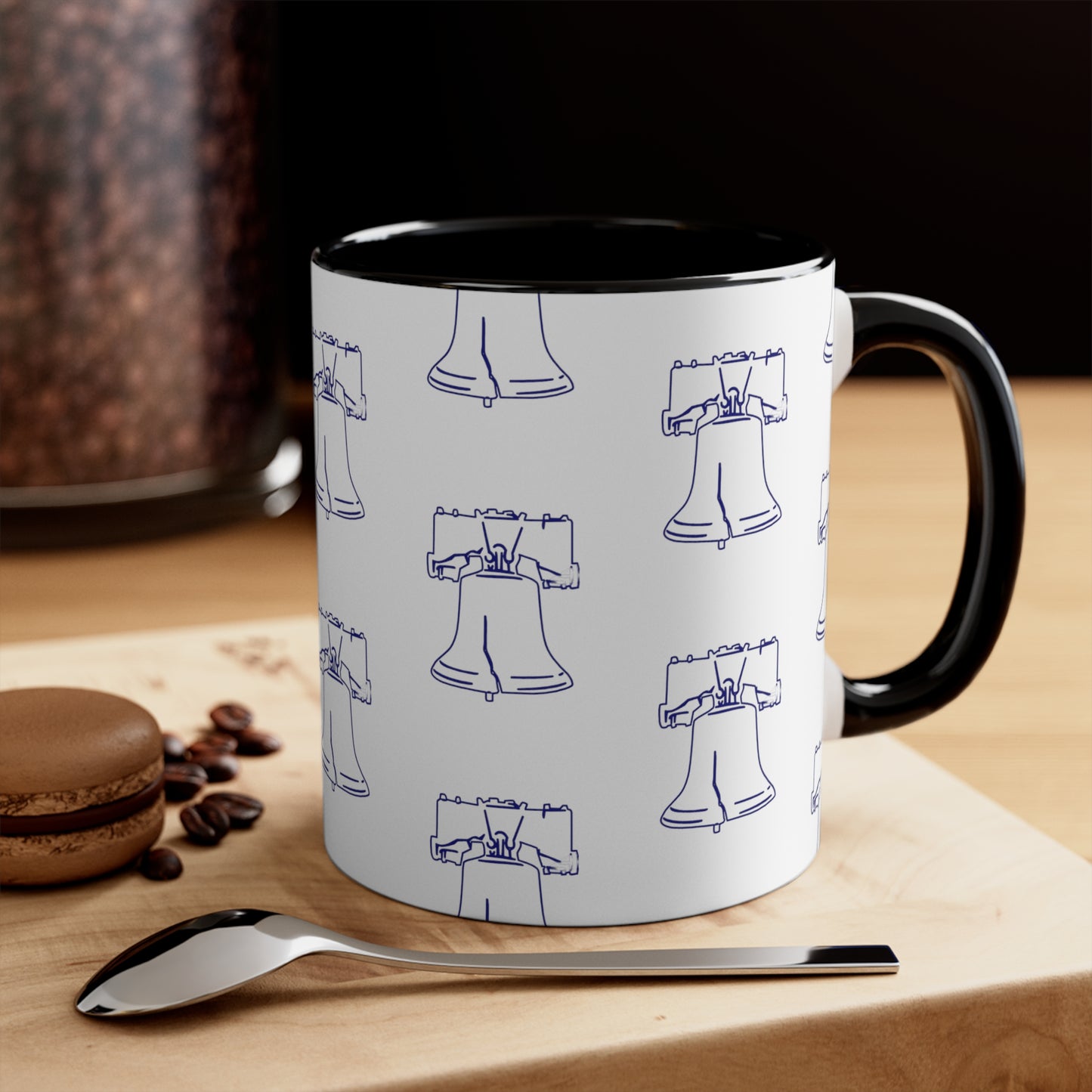 Fourth of July Coffee Mug - Liberty Bell. Patriotic, Independence Day, Drinkware, American History, USA-themed Cup, Coffee Lover