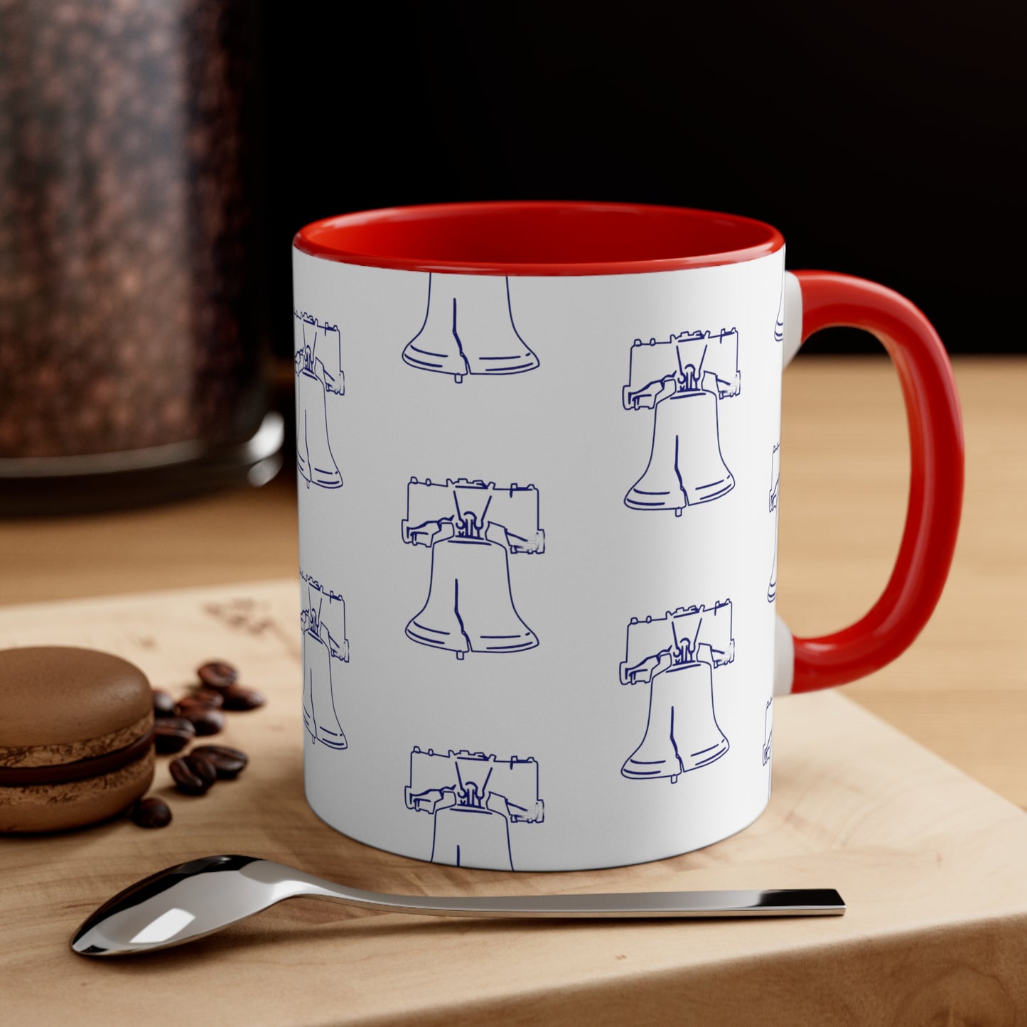 Fourth of July Coffee Mug - Liberty Bell. Patriotic, Independence Day, Drinkware, American History, USA-themed Cup, Coffee Lover