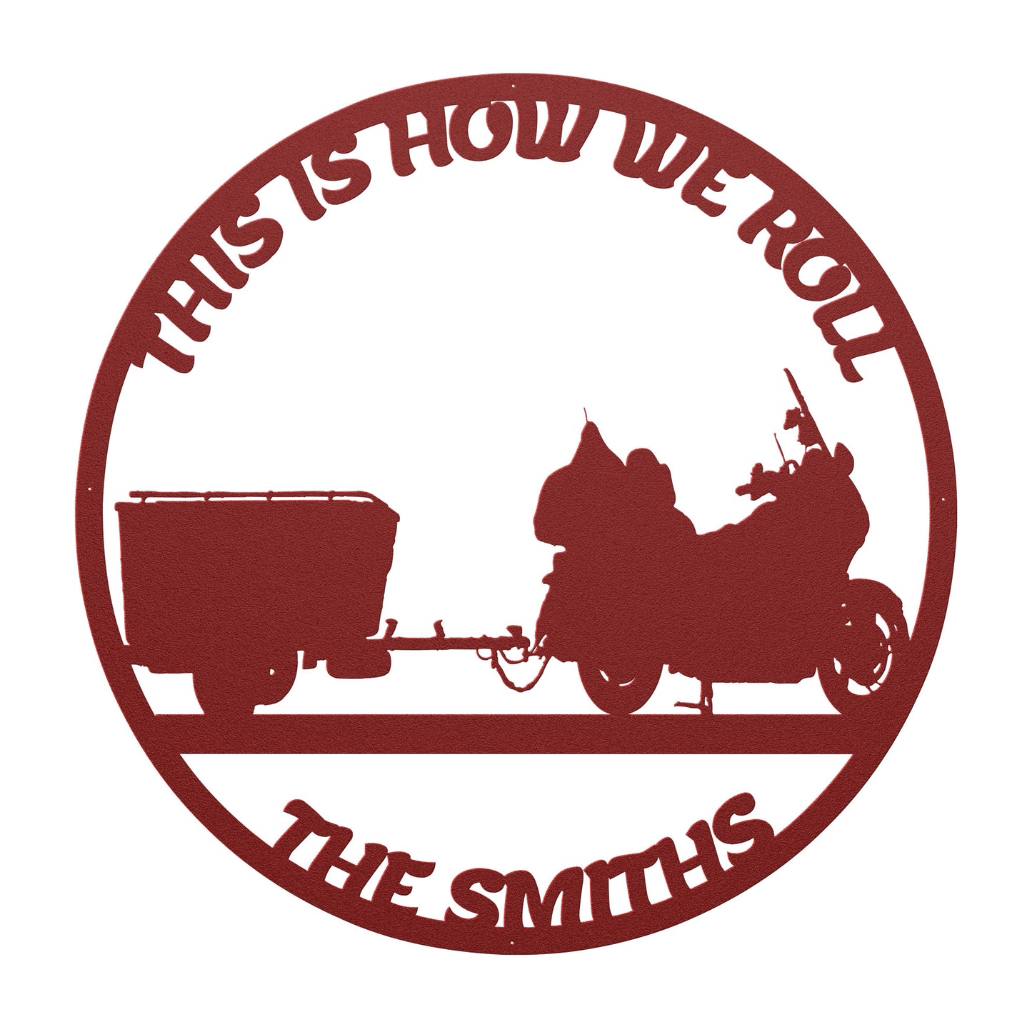 Bike and Camper Name Customized