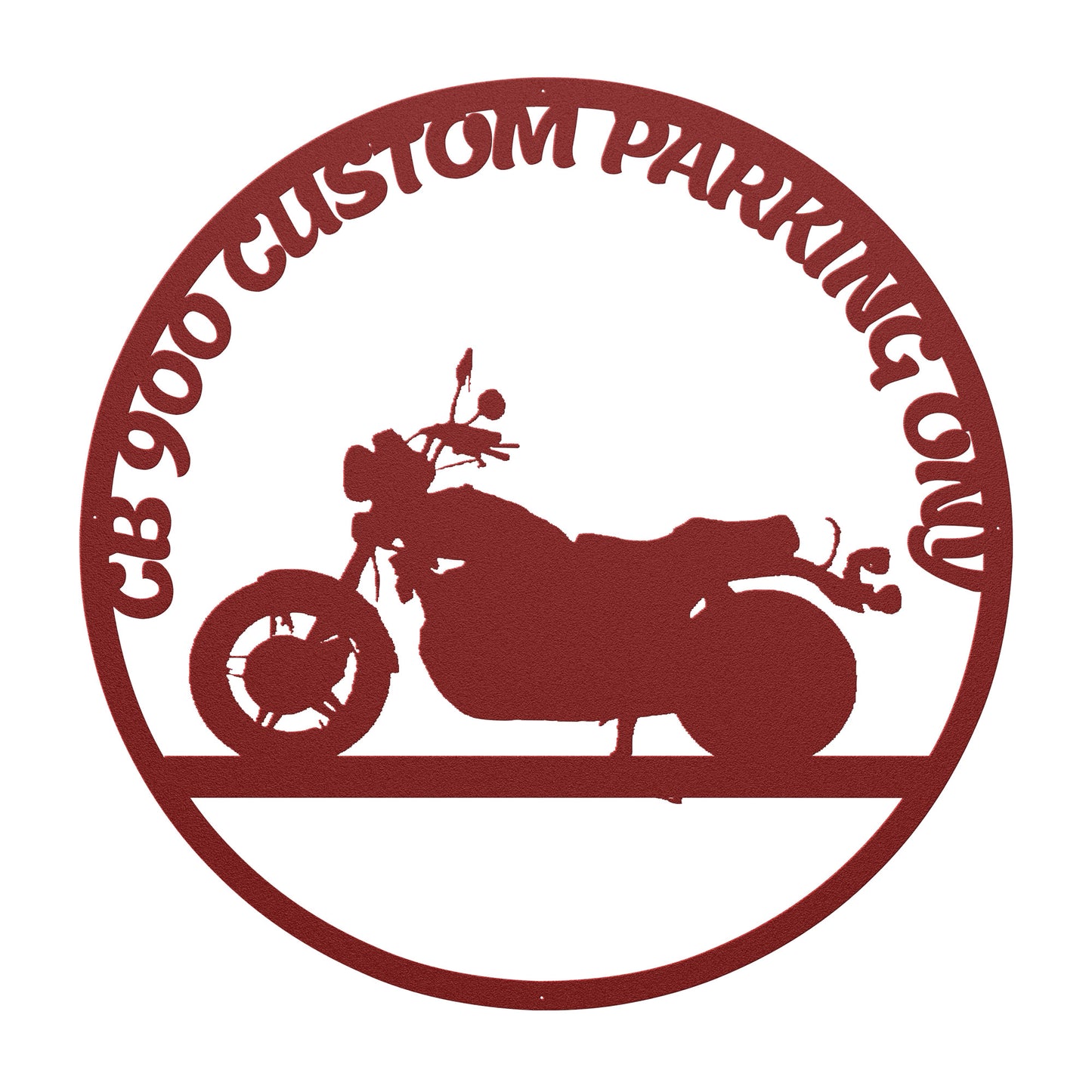 CB 900 Parking Only
