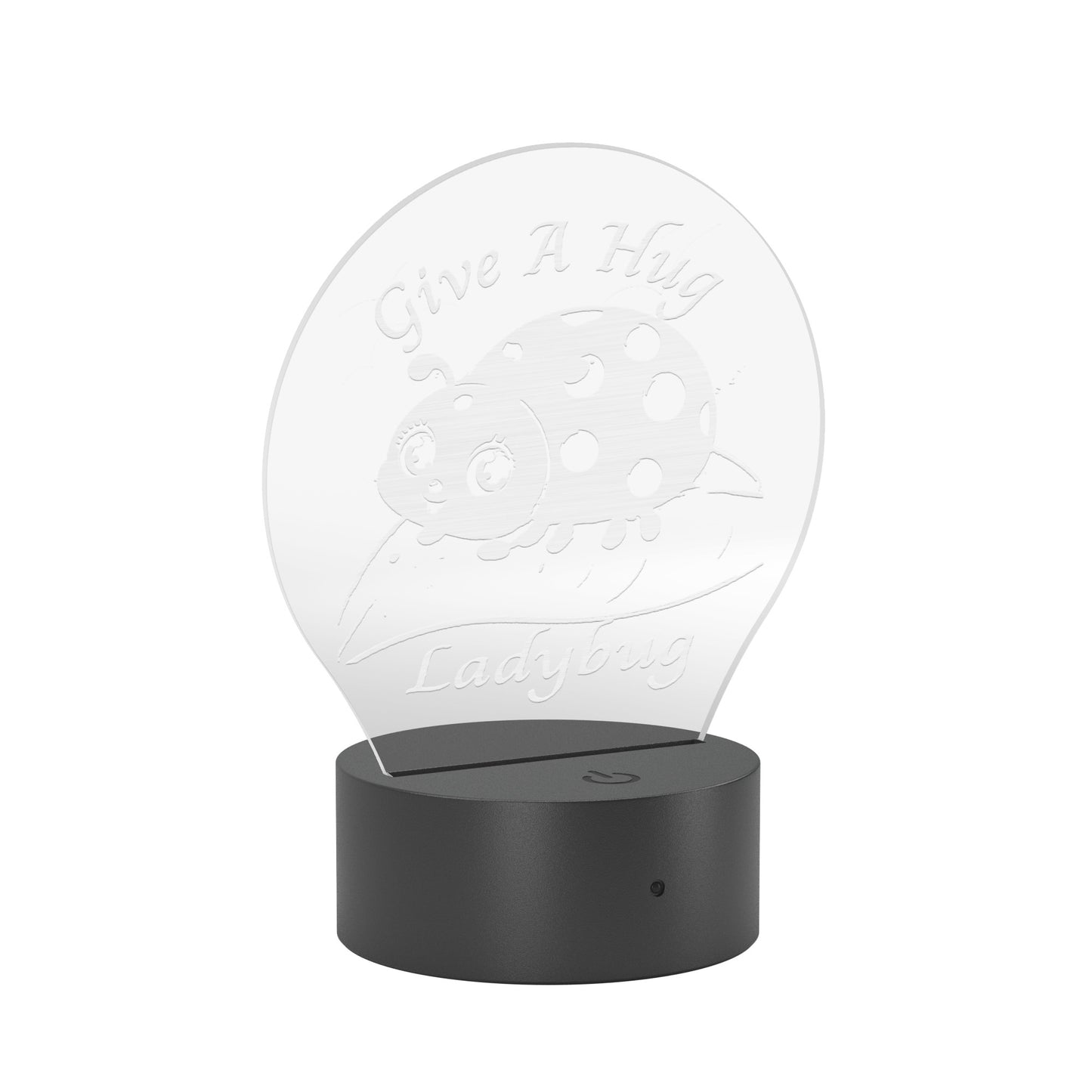 Embrace the Night with Give a Hug Ladybug – Your Colorful Companion for Sweet Dreams and Comforting Glow! Night Light Adorable Décor LED