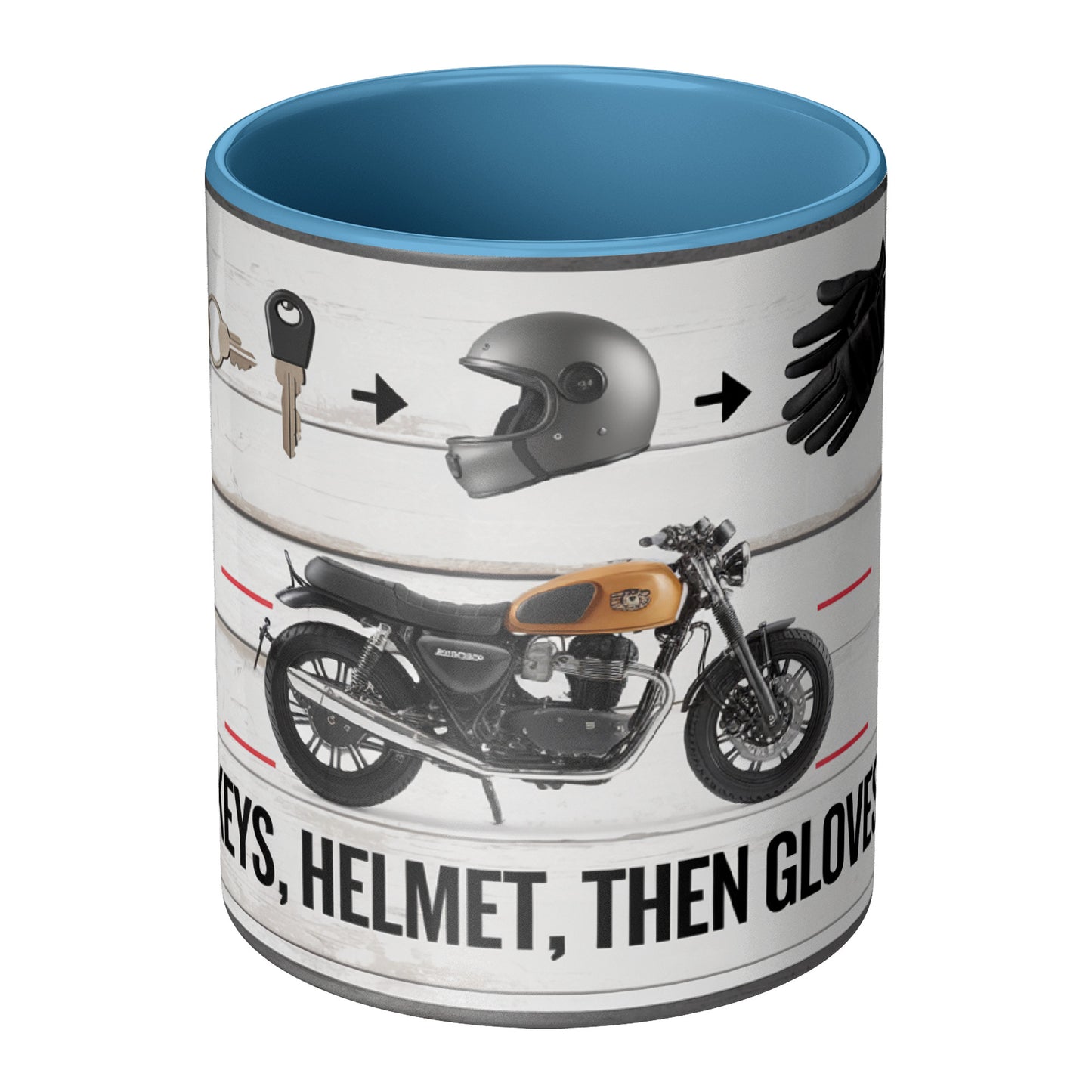 Keys, Helmet, Gloves: Biker's Checklist! π Perfect Mug for That Classic 'Forgot My Keys' Moment! π΄ββοΈπ