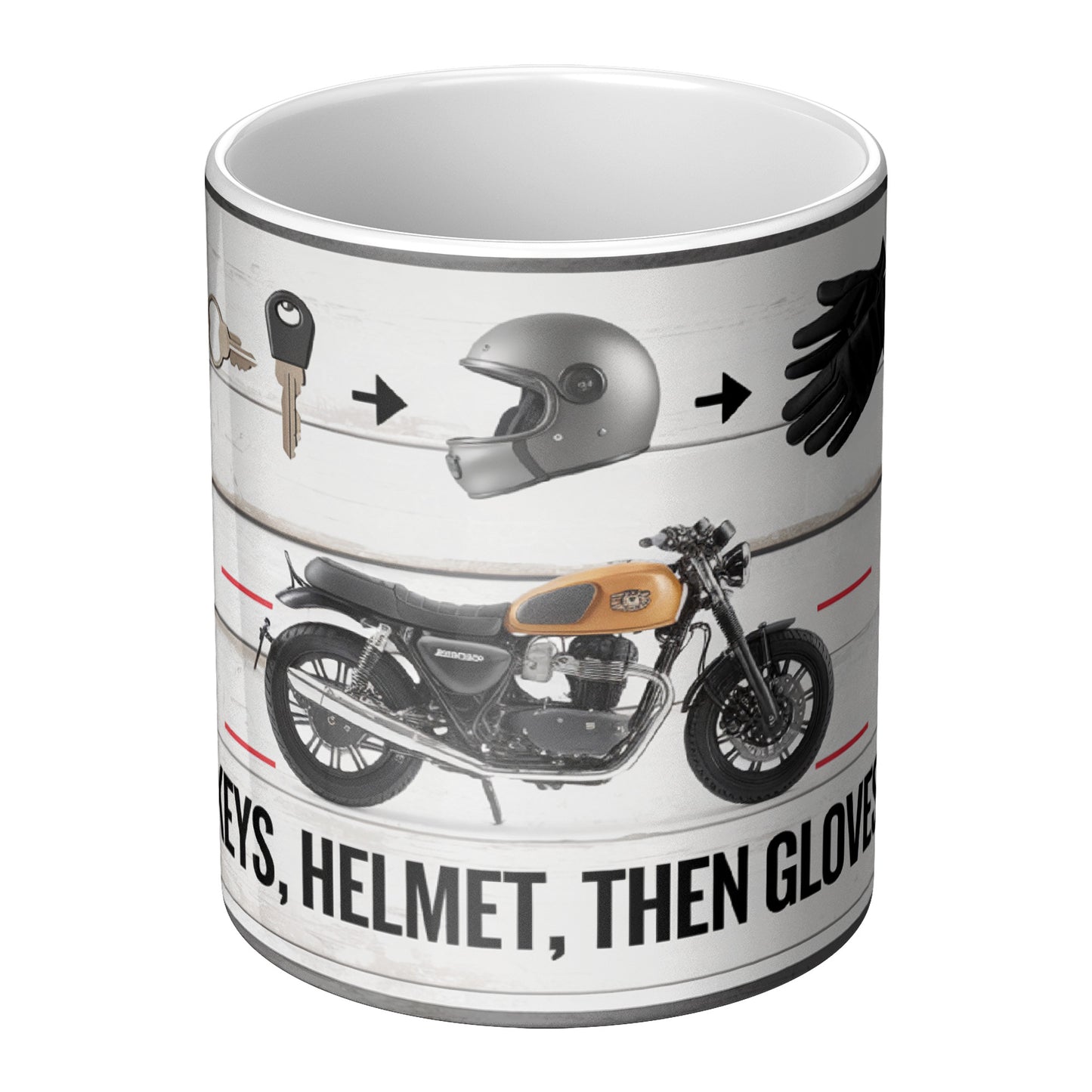 Keys, Helmet, Gloves: Biker's Checklist! π Perfect Magic Mug for That Classic 'Forgot My Keys' Moment! π΄ββοΈπ