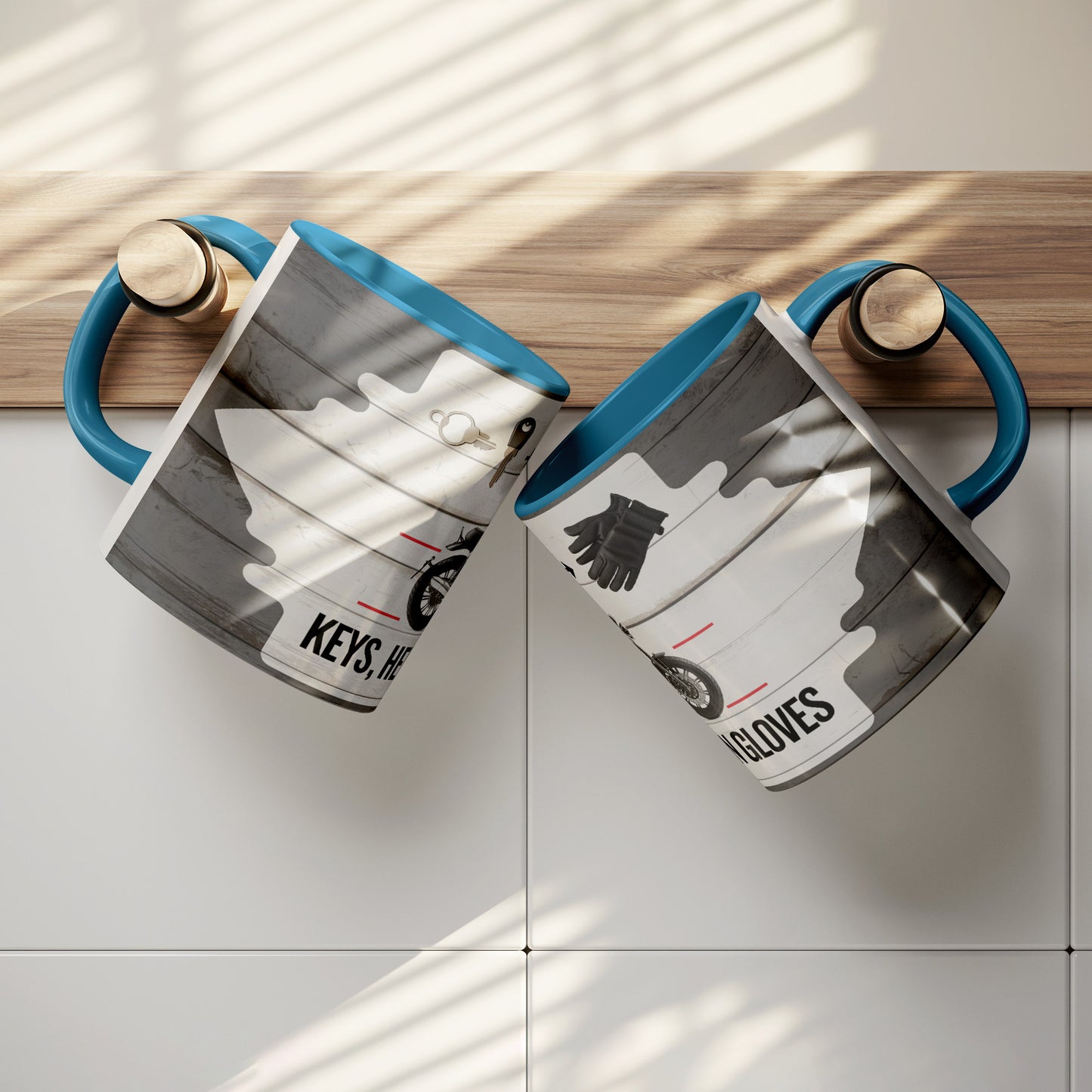 Keys, Helmet, Gloves: Biker's Checklist! π Perfect Mug for That Classic 'Forgot My Keys' Moment! π΄ββοΈπ