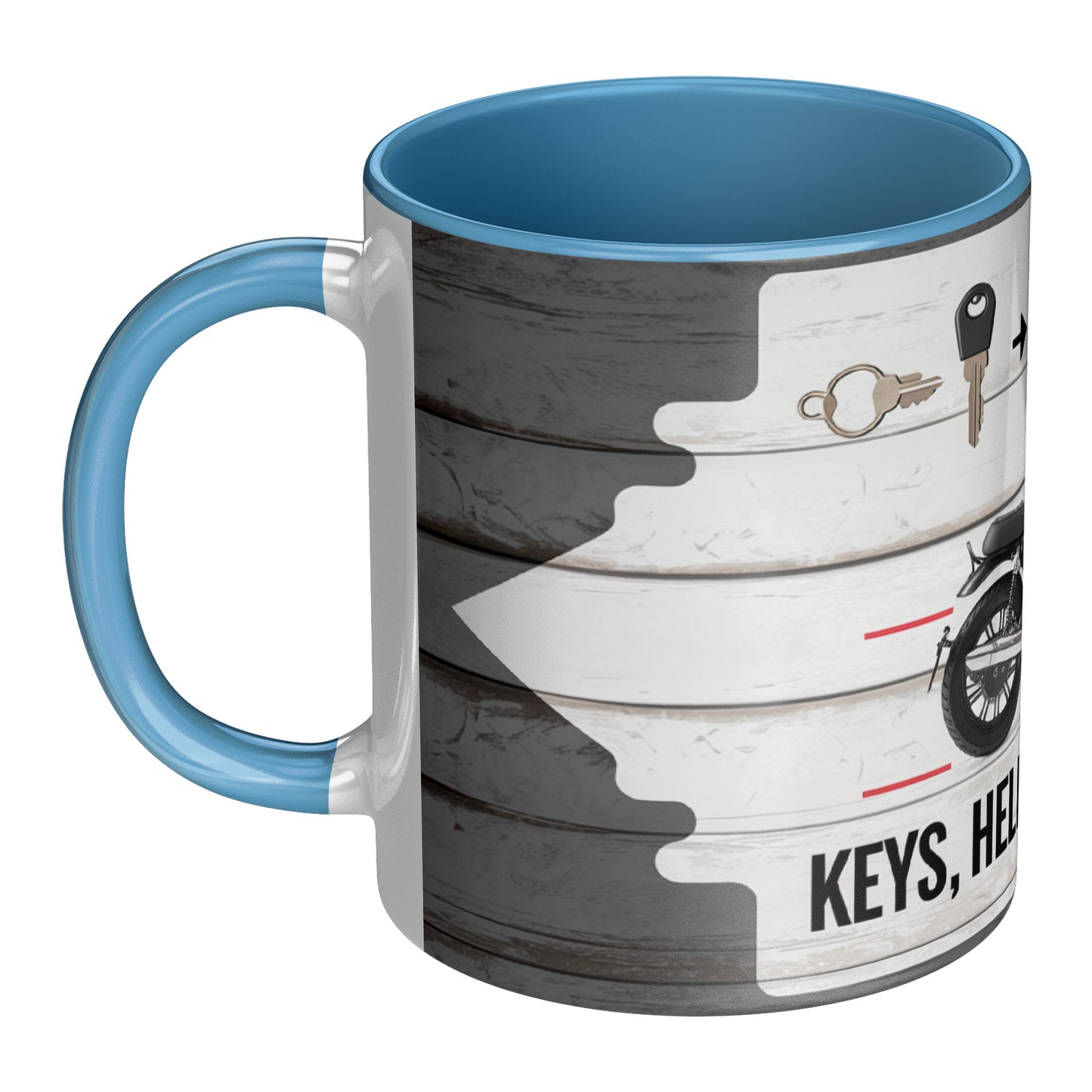 Keys, Helmet, Gloves: Biker's Checklist! π Perfect Mug for That Classic 'Forgot My Keys' Moment! π΄ββοΈπ