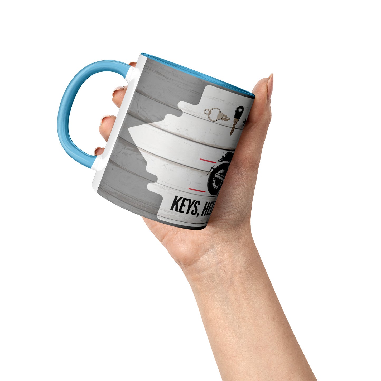 Keys, Helmet, Gloves: Biker's Checklist! π Perfect Mug for That Classic 'Forgot My Keys' Moment! π΄ββοΈπ