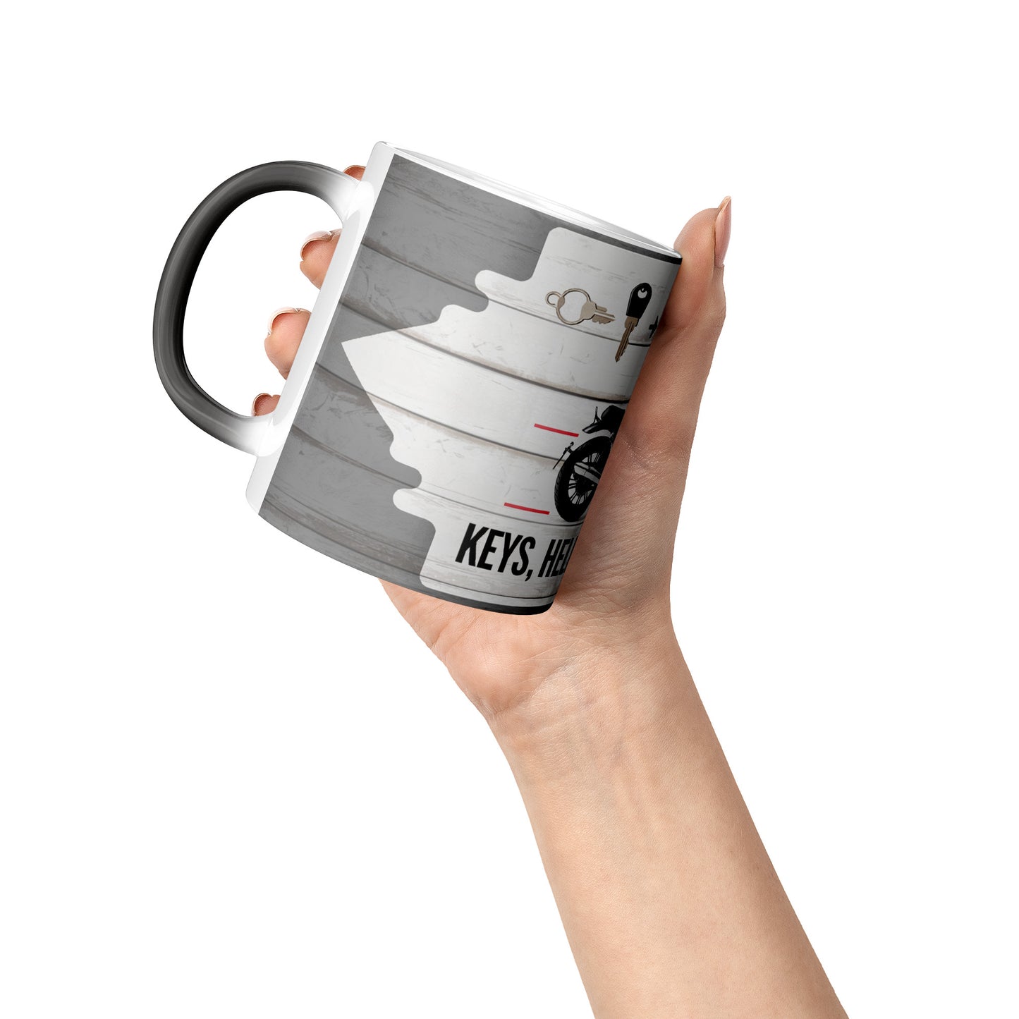 Keys, Helmet, Gloves: Biker's Checklist! π Perfect Magic Mug for That Classic 'Forgot My Keys' Moment! π΄ββοΈπ
