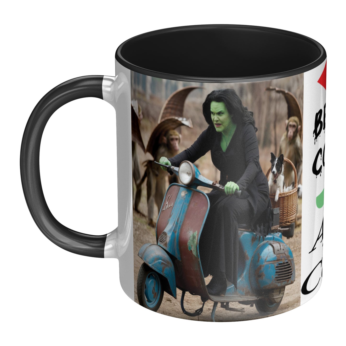Wicked Witch of West - Glenda Before and After Coffee Mug