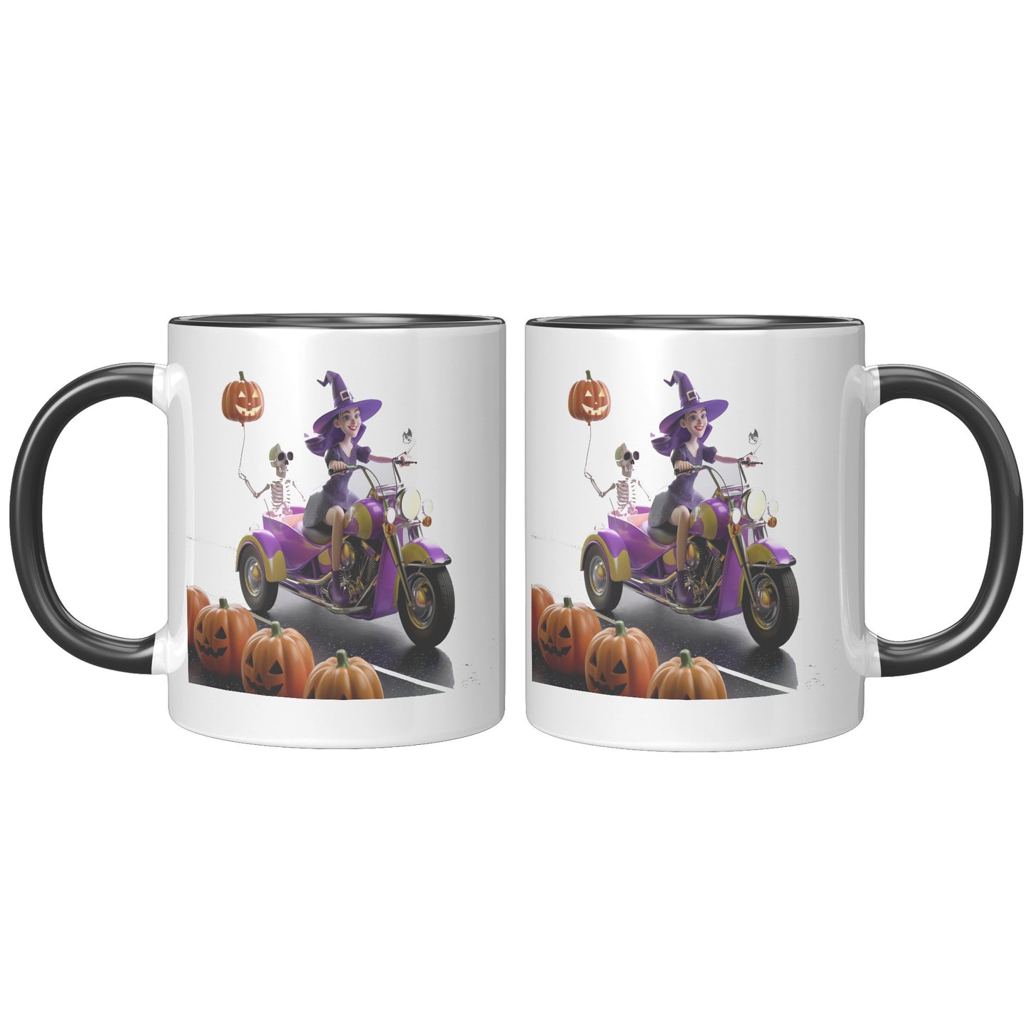 Witch on Trike Coffee Mug