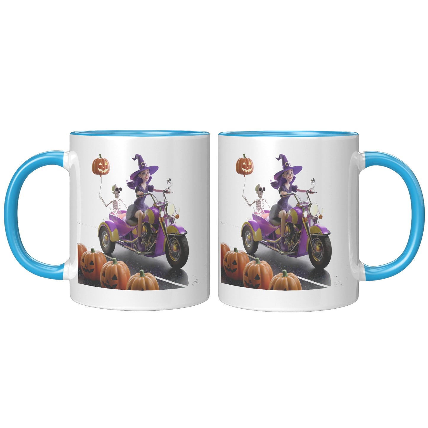 Witch on Trike Coffee Mug
