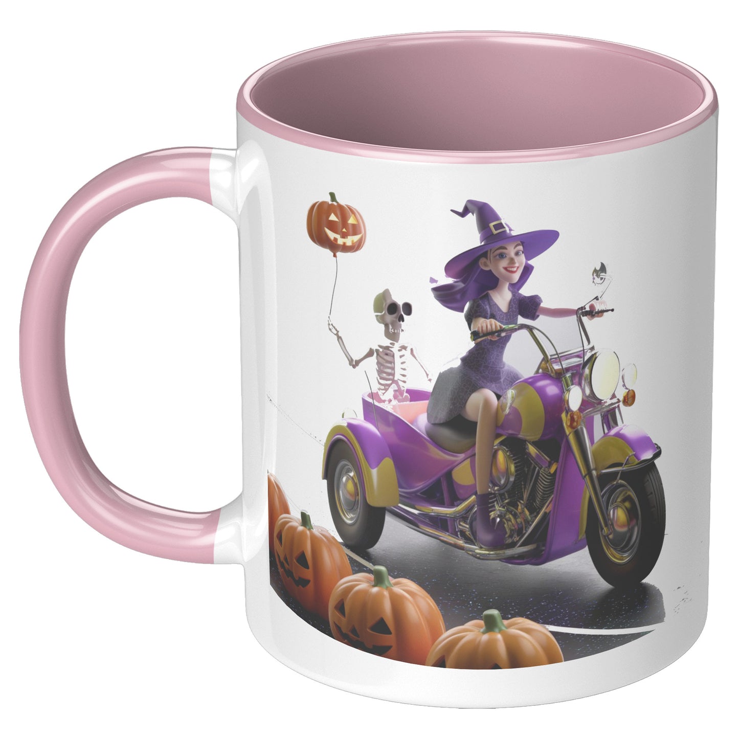 Witch on Trike Coffee Mug