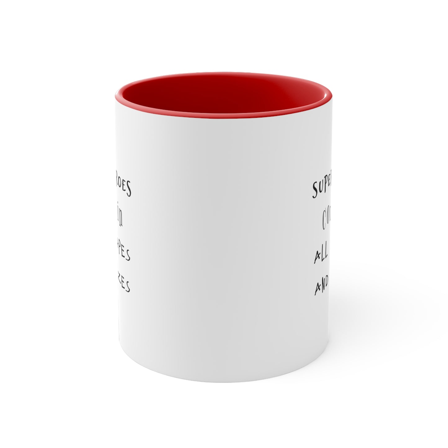 Father's Day Coffee Mug - Superheroes come in all shapes and sizes. Father's Day Coffee Mug, Dad Gift, Superhero Dad, Coffee Lover