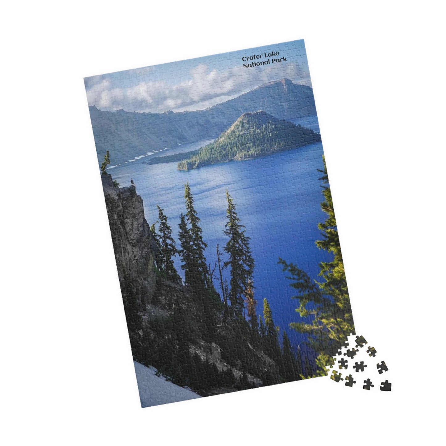 Puzzle National Parks Series, Crater Lake National Park 110, 252, 520,  1014 Pieces Unique Jigsaw Family Adults Family Fun Bucket List