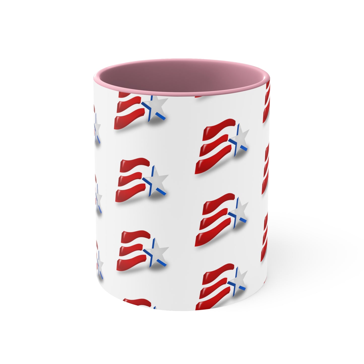 Fourth of July Coffee Mug - Independence Day, Gift Ideas, Patriotic Mug, Freedom, USA Flag Mug, 11 oz, American Flag