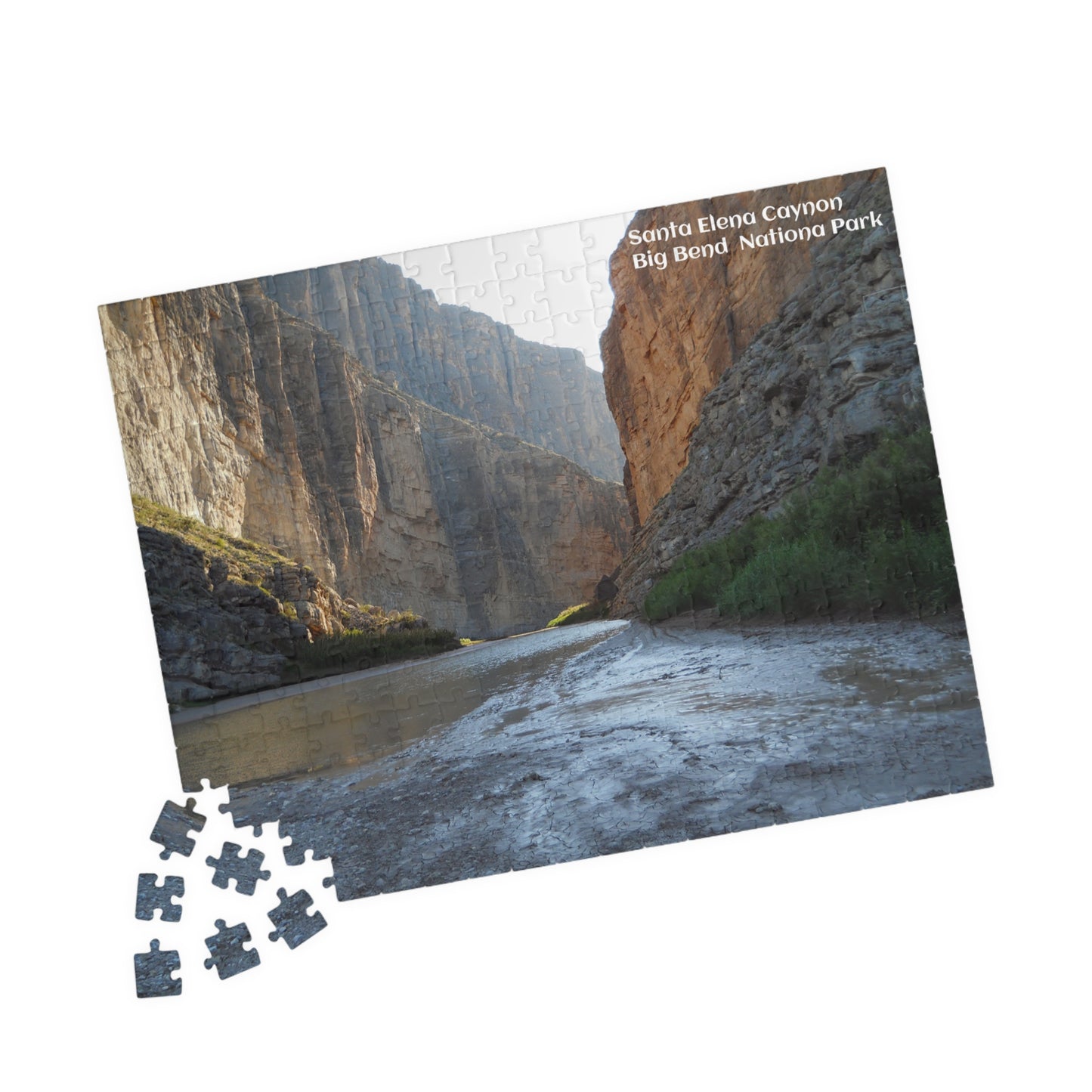 Puzzle US National Parks Series, Big Bend National, Santa Elena Canyon 110, 252, 520,  Pieces Unique Jigsaw Family Adults landscape