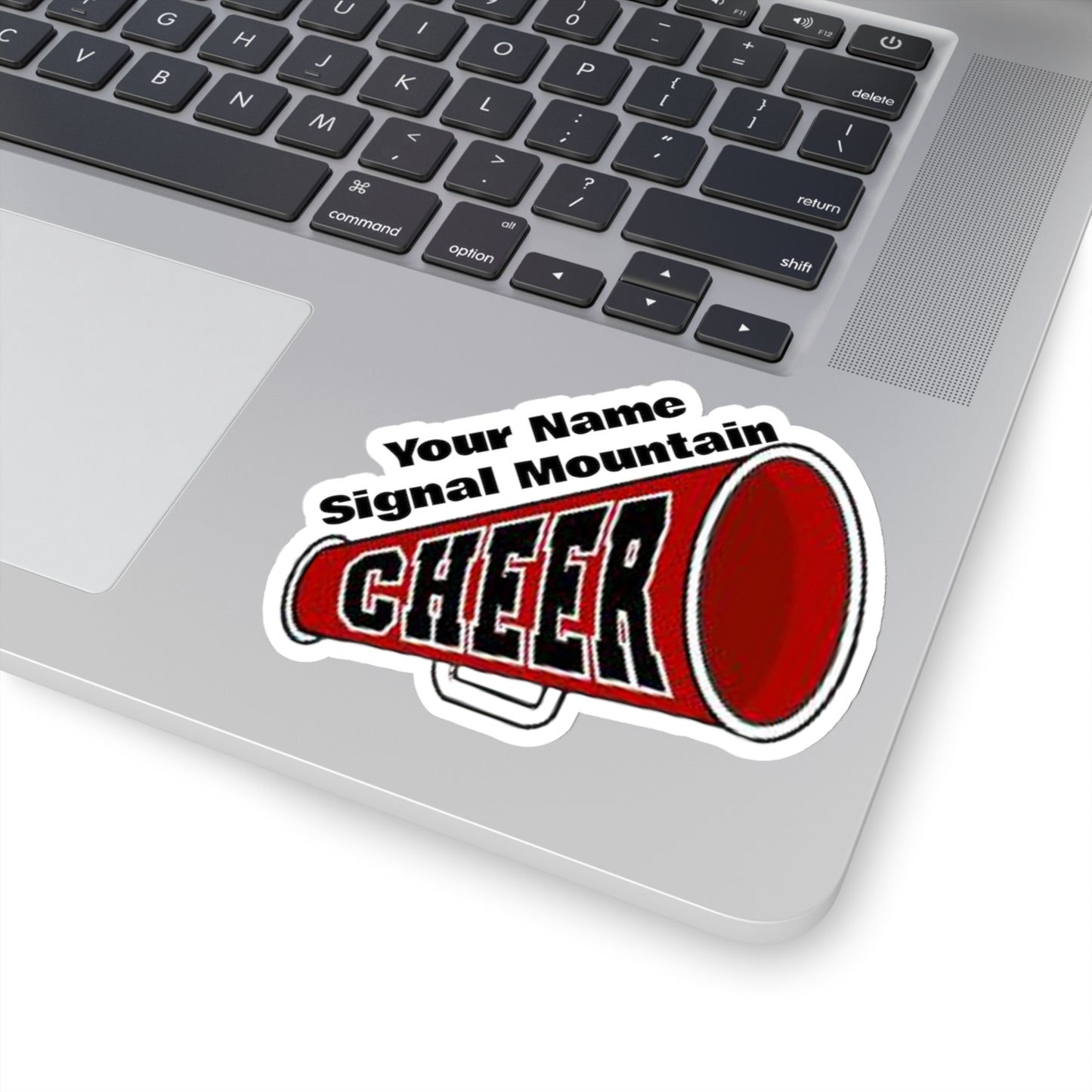 Custom With Cheerleaders Name  Kiss-Cut Stickers