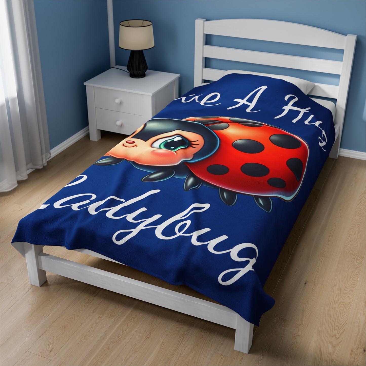 ladybug Blanket - ladybug Throw Blanket - ladybug Fleece Blanket - ladybug Adult Kid Blanket - ladybug Gift Her