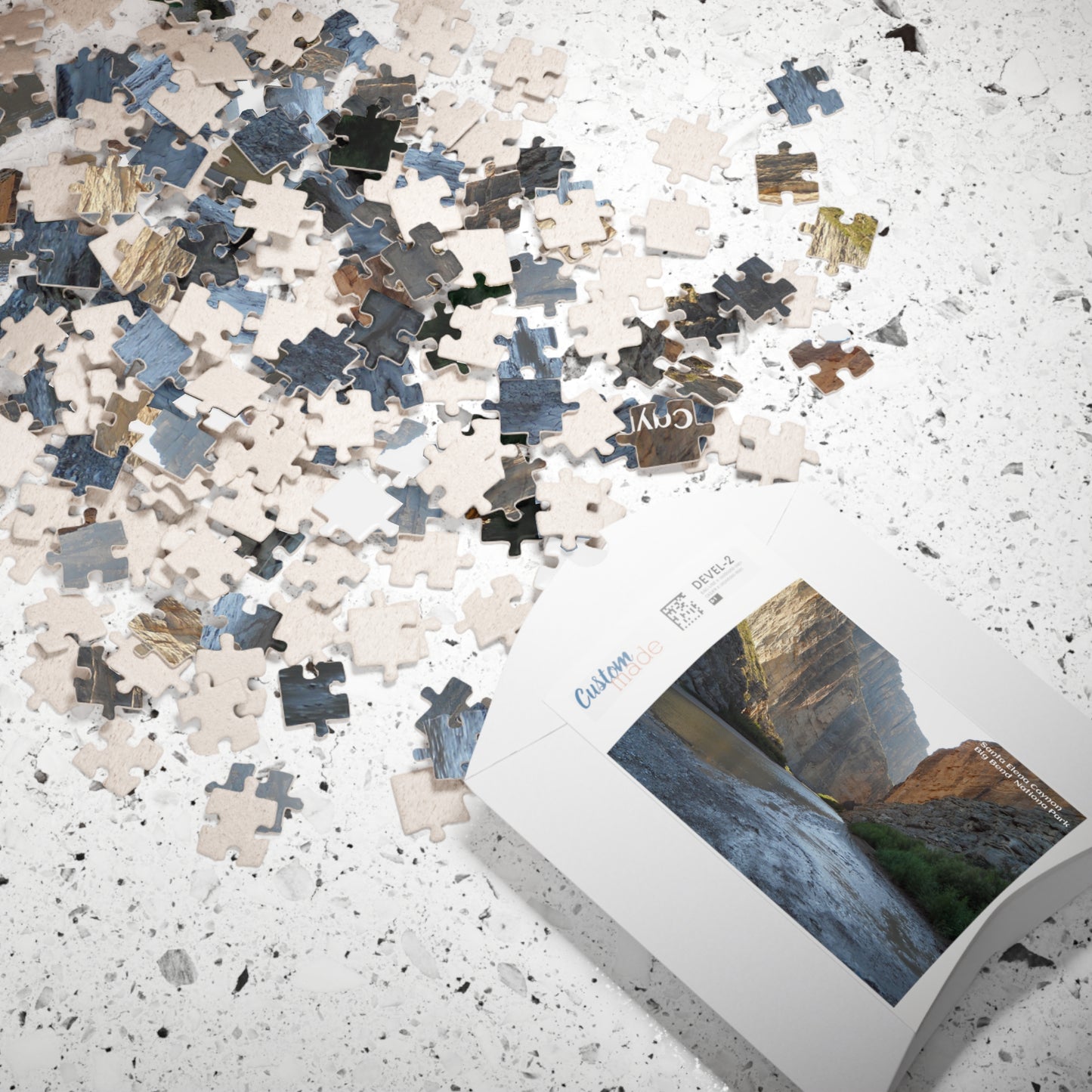 Puzzle US National Parks Series, Big Bend National, Santa Elena Canyon 110, 252, 520,  Pieces Unique Jigsaw Family Adults landscape