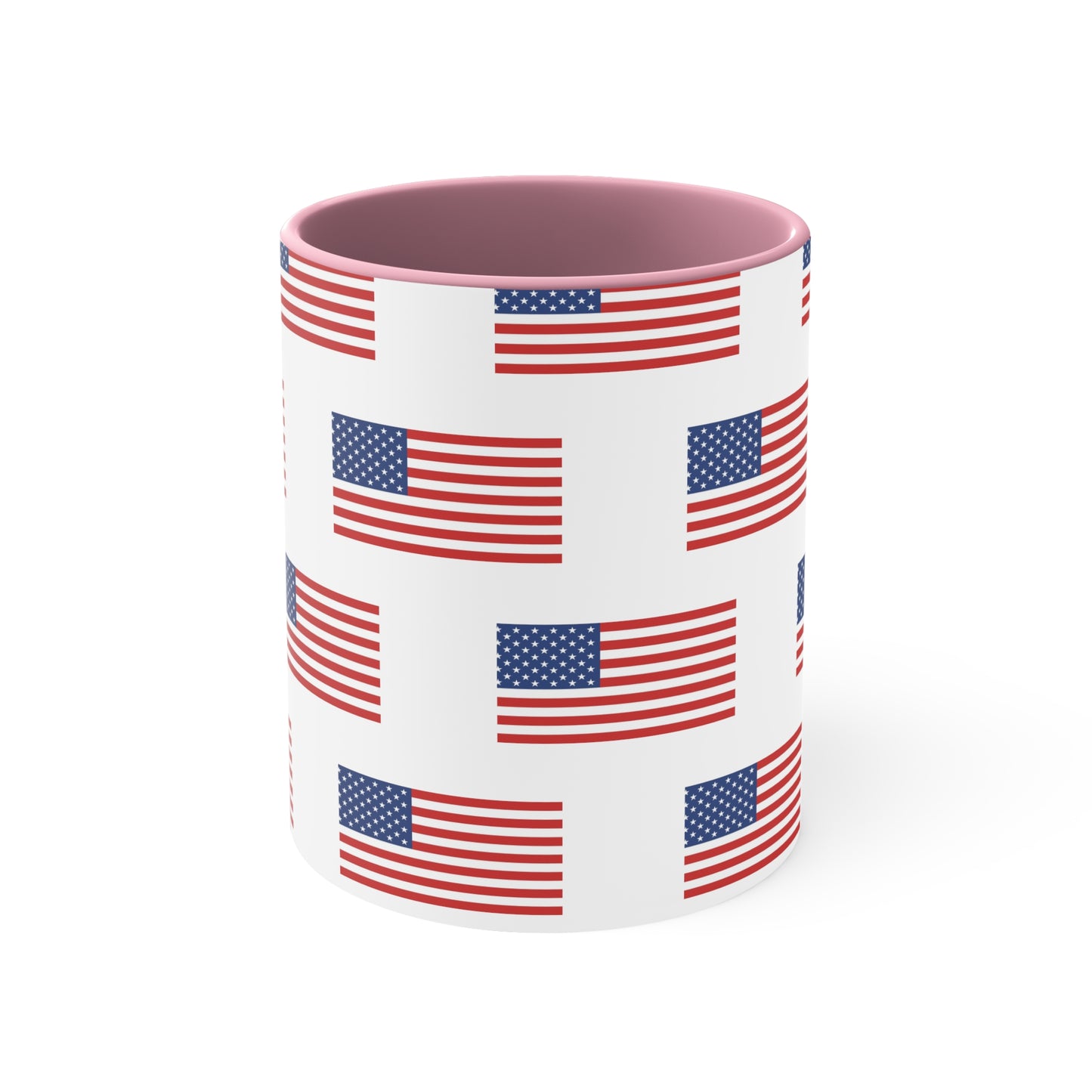 Fourth of July Coffee Mug - American Flag - Patriotic Mug, Usa Mug, Flag Mug, 11oz Mug, Sublimation, Printed, Independence Day