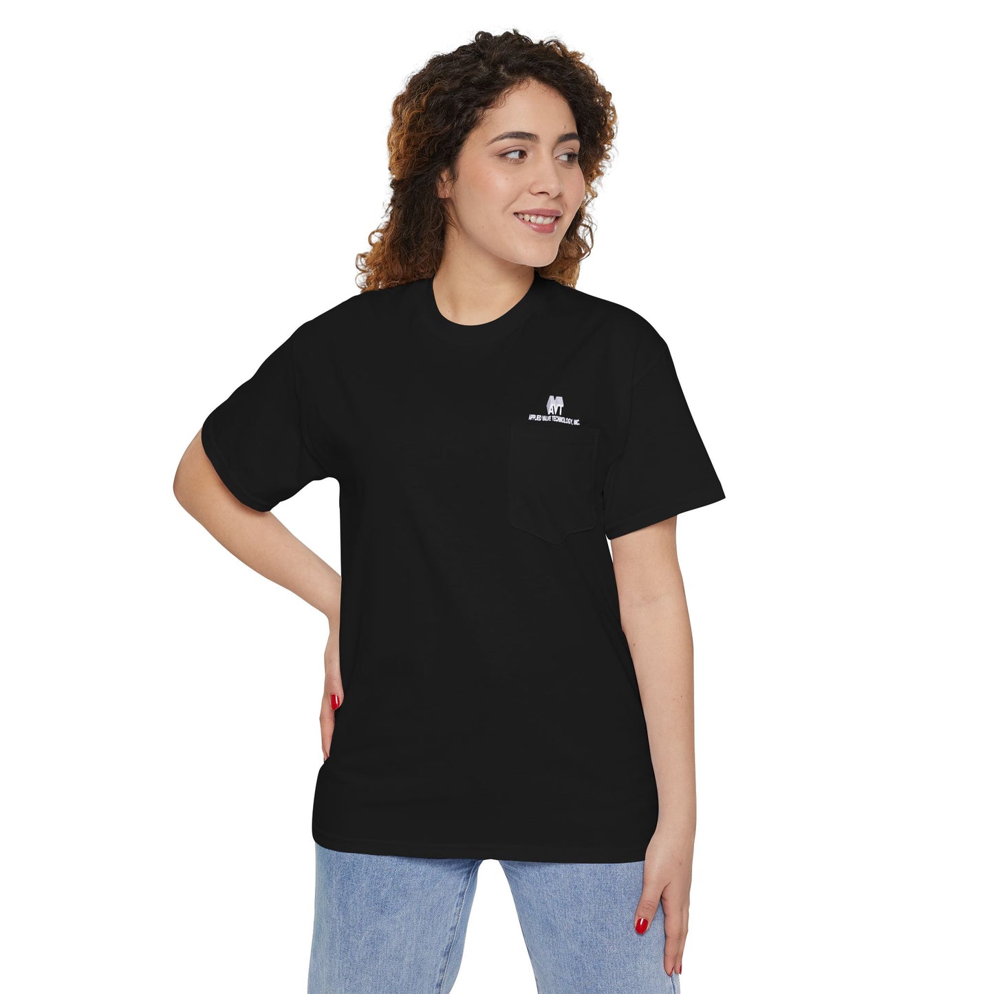 AVT Unisex Heavy Cotton Pocket Tee