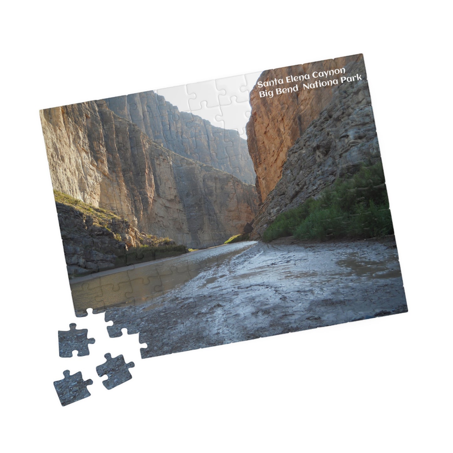 Puzzle US National Parks Series, Big Bend National, Santa Elena Canyon 110, 252, 520,  Pieces Unique Jigsaw Family Adults landscape