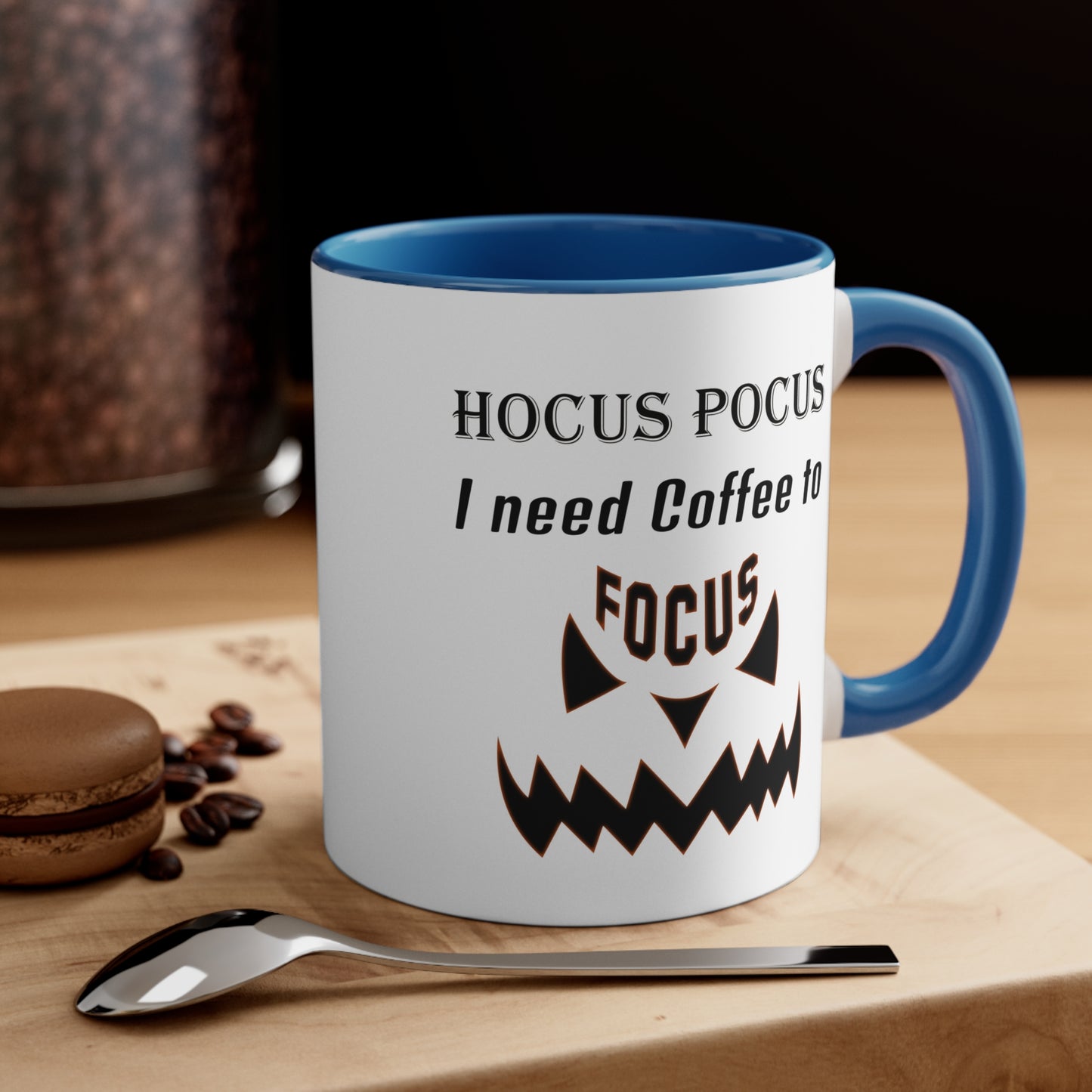 Halloween Coffee Mug - Hocus Pocus I need Coffee to Focus. Coffe Lover, Gift Ideas, Halloween Decor