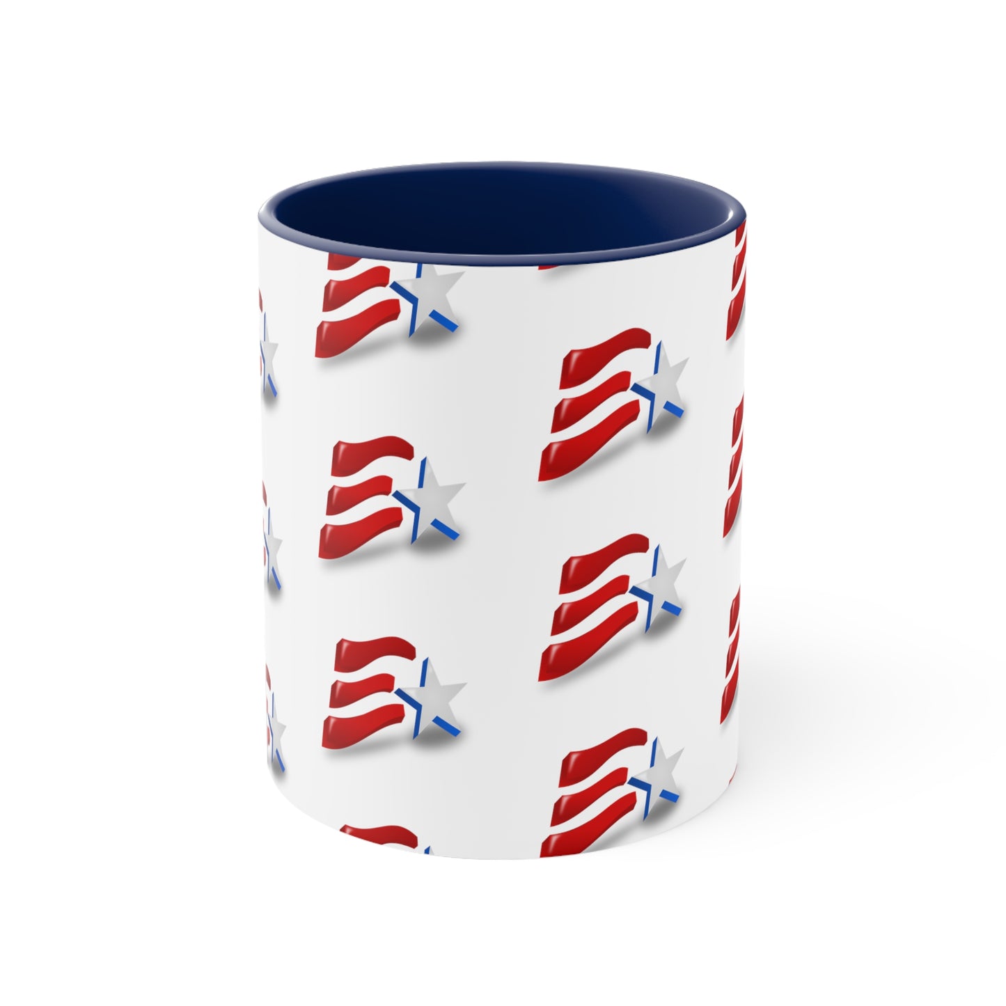 Fourth of July Coffee Mug - Independence Day, Gift Ideas, Patriotic Mug, Freedom, USA Flag Mug, 11 oz, American Flag