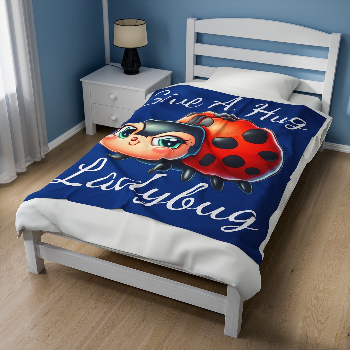 ladybug Blanket - ladybug Throw Blanket - ladybug Fleece Blanket - ladybug Adult Kid Blanket - ladybug Gift Her