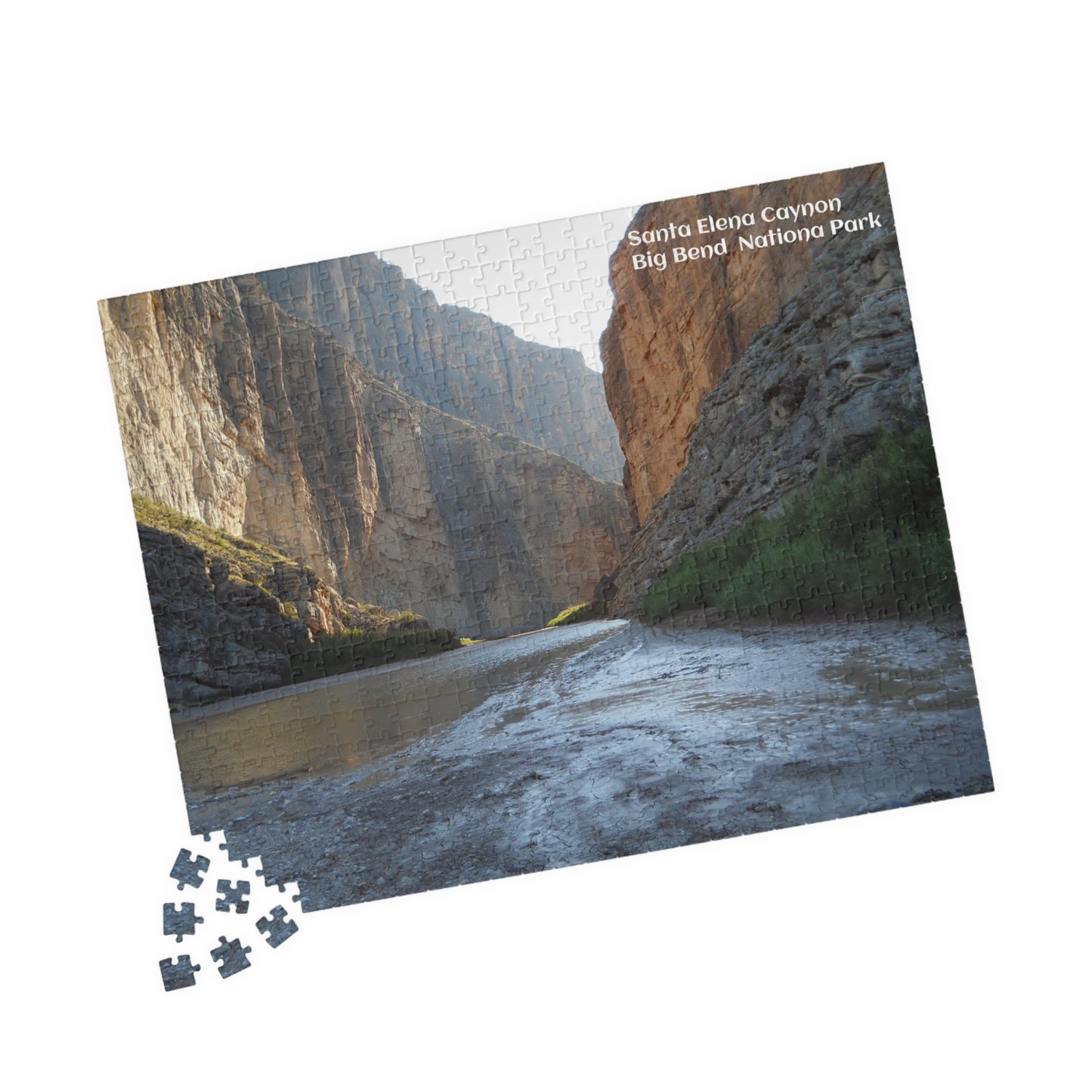 Puzzle US National Parks Series, Big Bend National, Santa Elena Canyon 110, 252, 520,  Pieces Unique Jigsaw Family Adults landscape