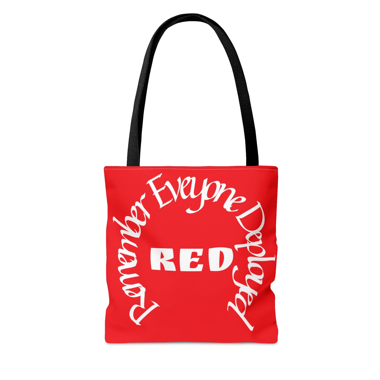 Remember Everyone Deployed Reusable Tote Bag US Army Deployment Navy Marines Coast Guard Eco Friendly