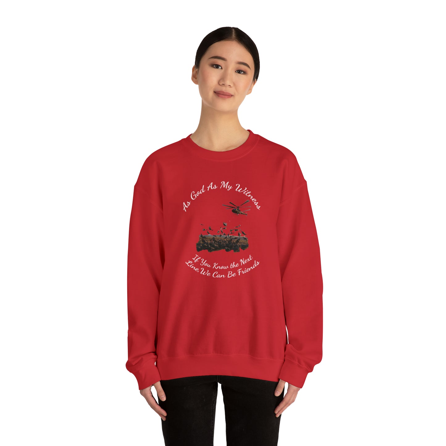 Turkey Drop Extravaganza Sweatshirt WKRP Nostalgia, As God Is My Witness, Join the Flock & Laugh with Friends of Helicopter Hilarity