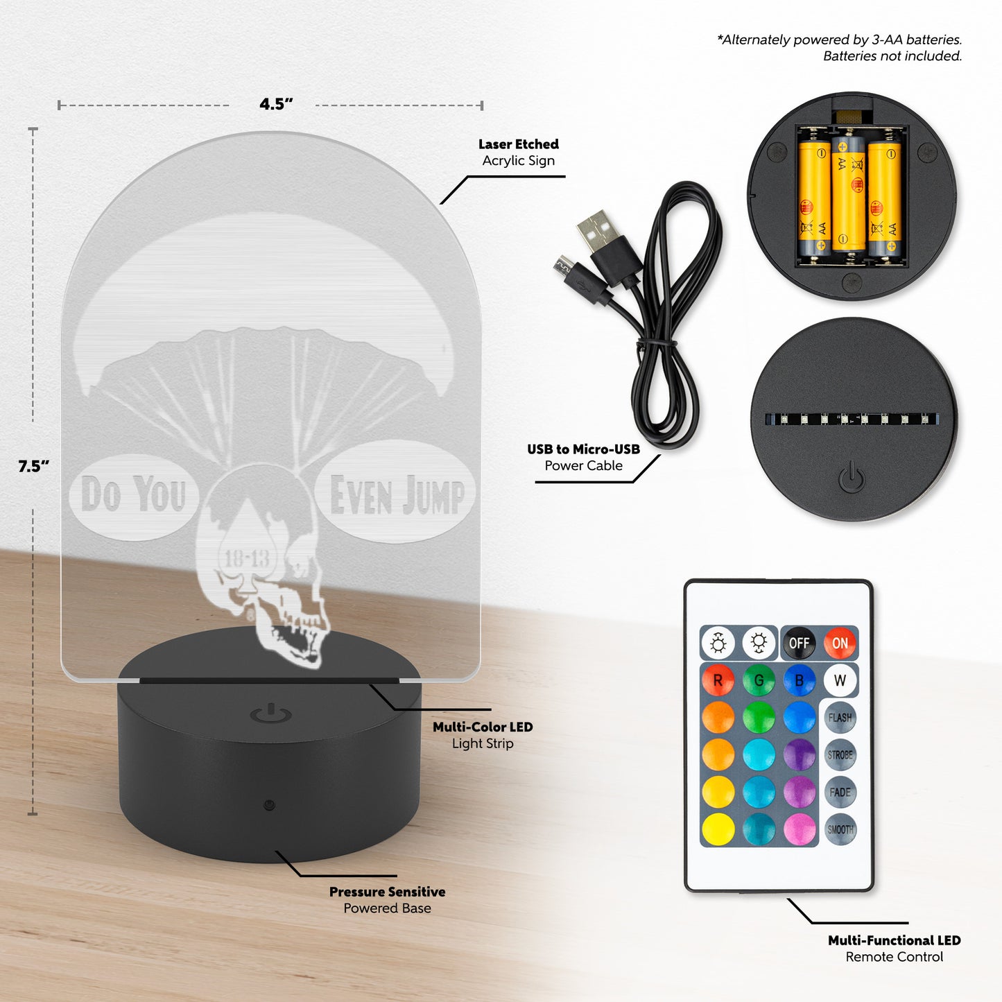 18-13 ODL Airborne Arc LED Ellipse Sign