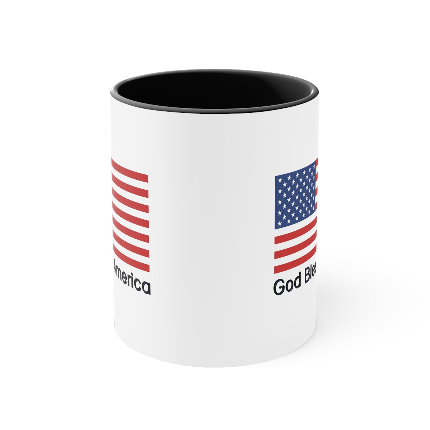 Fourth of July Coffee Mug - God Bless America. Independence Day, Patriotic Drinkware, Holiday Coffee Mug, Coffee Lover