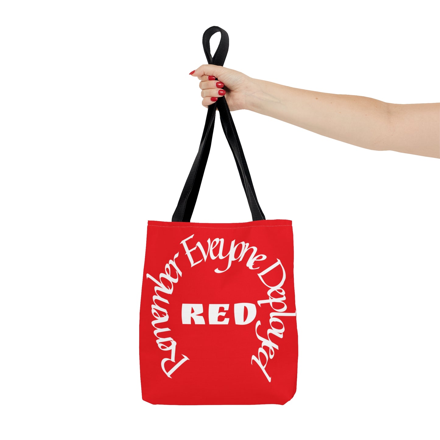 Remember Everyone Deployed Reusable Tote Bag US Army Deployment Navy Marines Coast Guard Eco Friendly