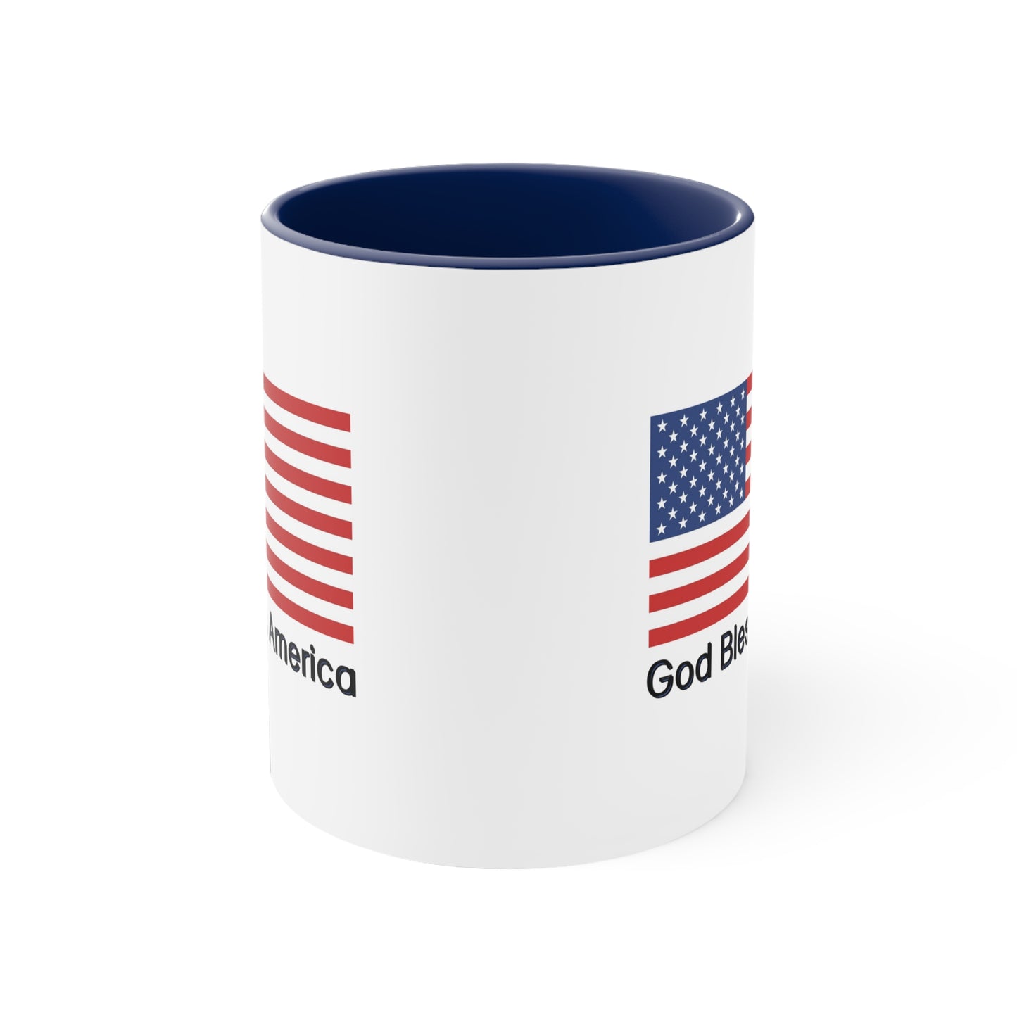 Fourth of July Coffee Mug - God Bless America. Independence Day, Patriotic Drinkware, Holiday Coffee Mug, Coffee Lover