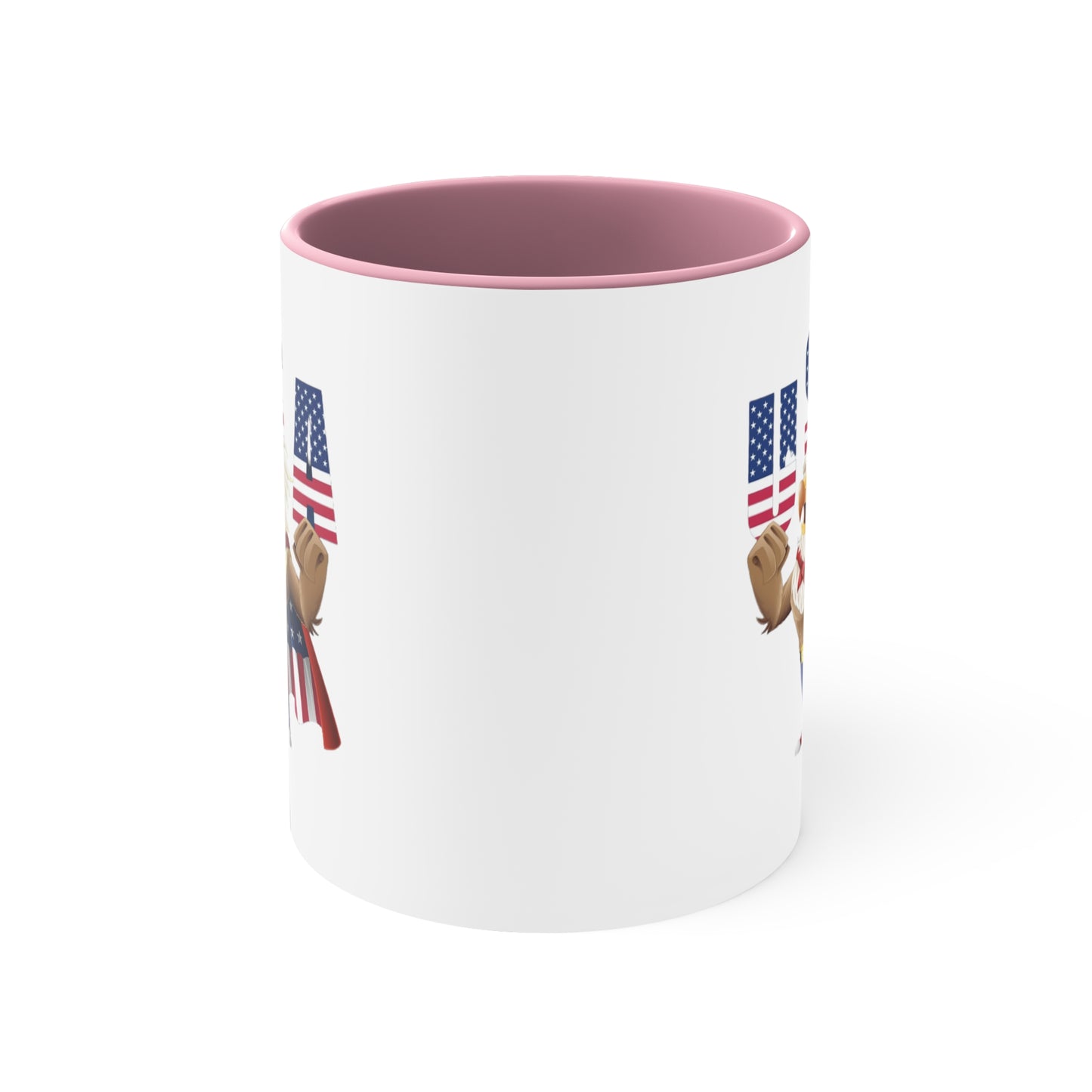 Fourth of July Coffee Mug - USA, Eagle - Patriotic Mug, American Flag Mug, Freedom Mug, Independence Day