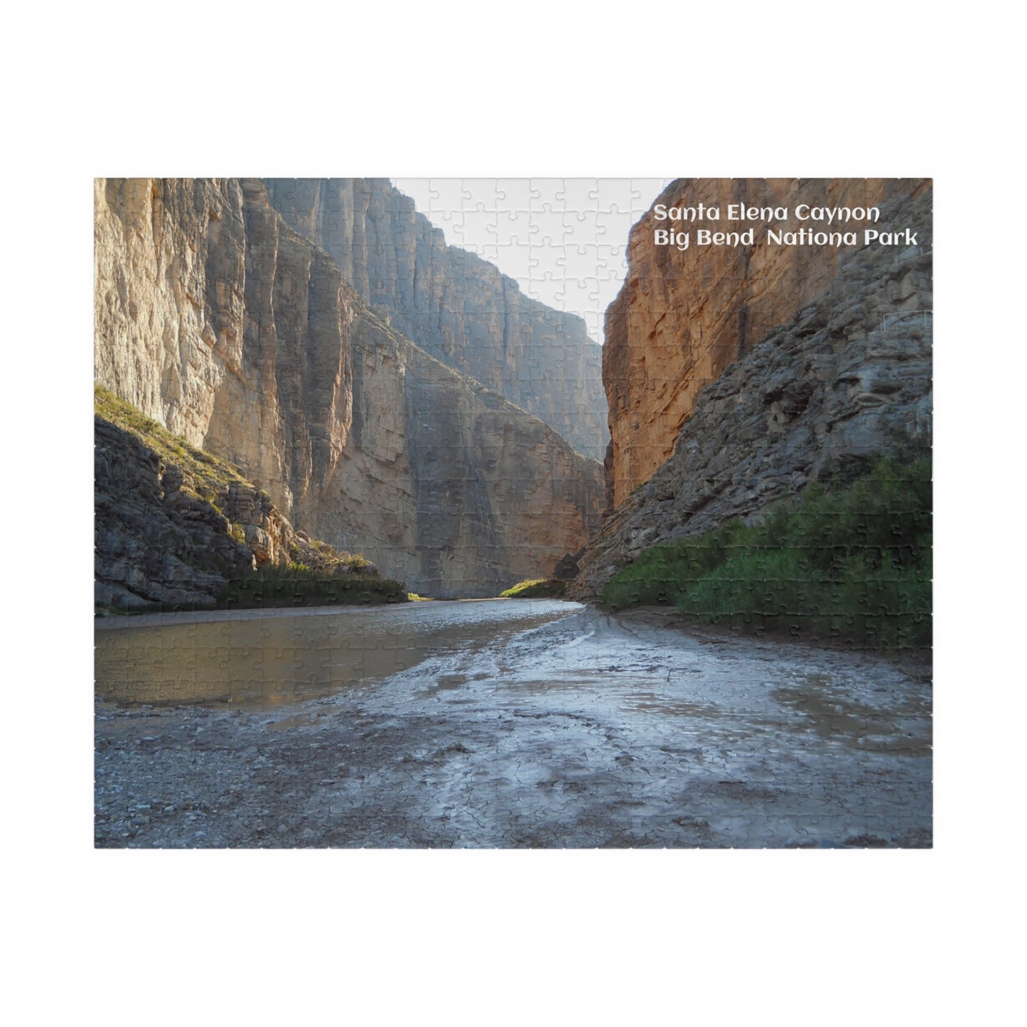 Puzzle US National Parks Series, Big Bend National, Santa Elena Canyon 110, 252, 520,  Pieces Unique Jigsaw Family Adults landscape