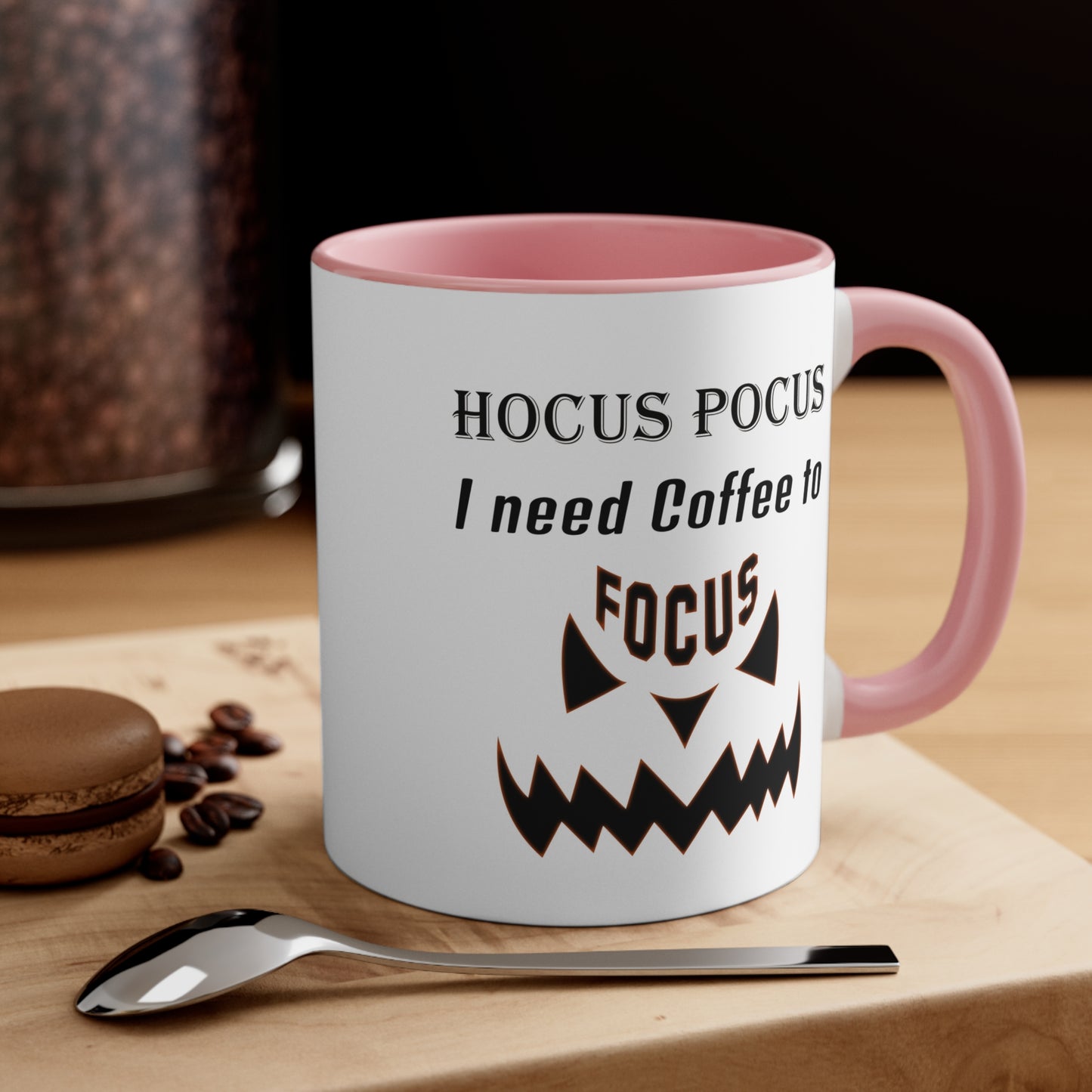 Halloween Coffee Mug - Hocus Pocus I need Coffee to Focus. Coffe Lover, Gift Ideas, Halloween Decor