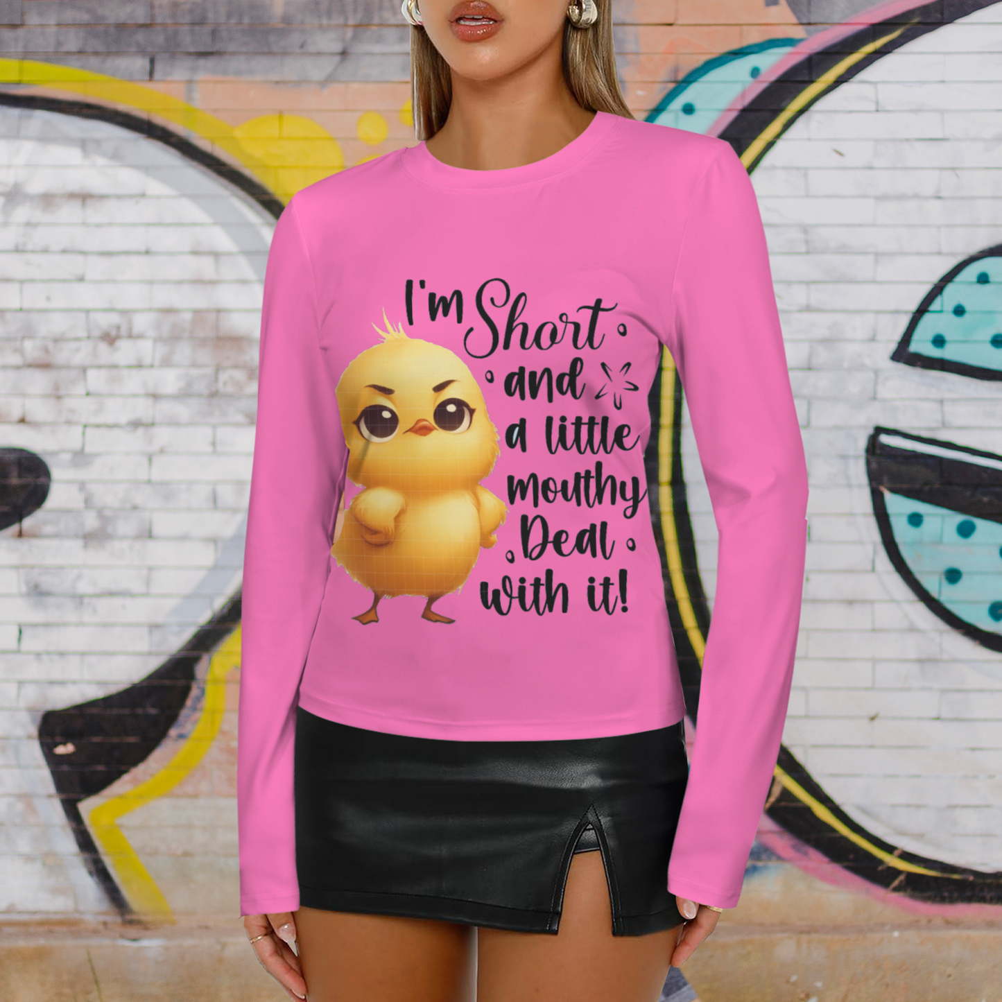 Long Sleeved Short and Mouthy Tee