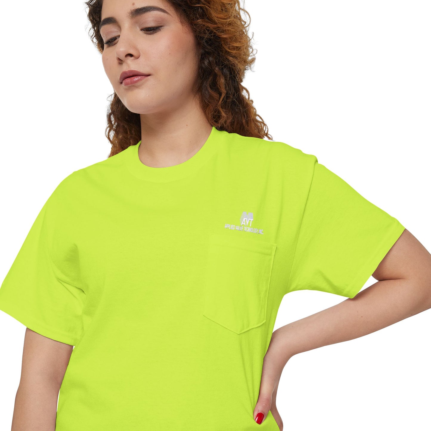 AVT Unisex Heavy Cotton Pocket Tee