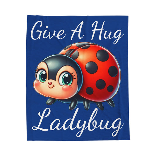 ladybug Blanket - ladybug Throw Blanket - ladybug Fleece Blanket - ladybug Adult Kid Blanket - ladybug Gift Her