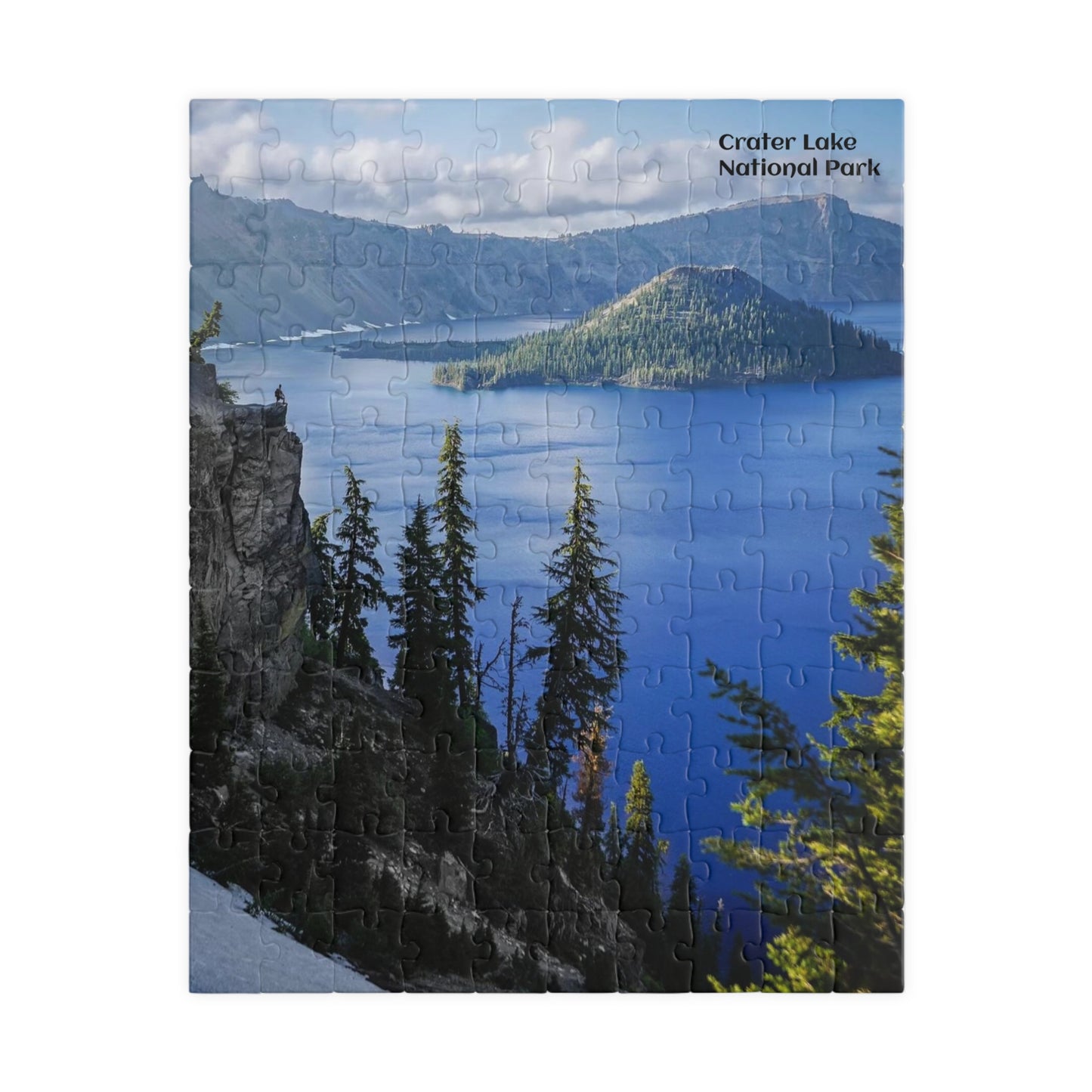 Puzzle National Parks Series, Crater Lake National Park 110, 252, 520,  1014 Pieces Unique Jigsaw Family Adults Family Fun Bucket List