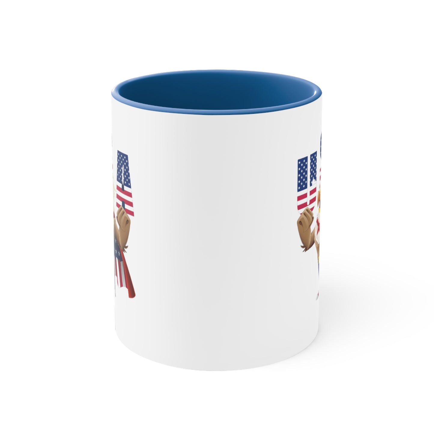 Fourth of July Coffee Mug - USA, Eagle - Patriotic Mug, American Flag Mug, Freedom Mug, Independence Day