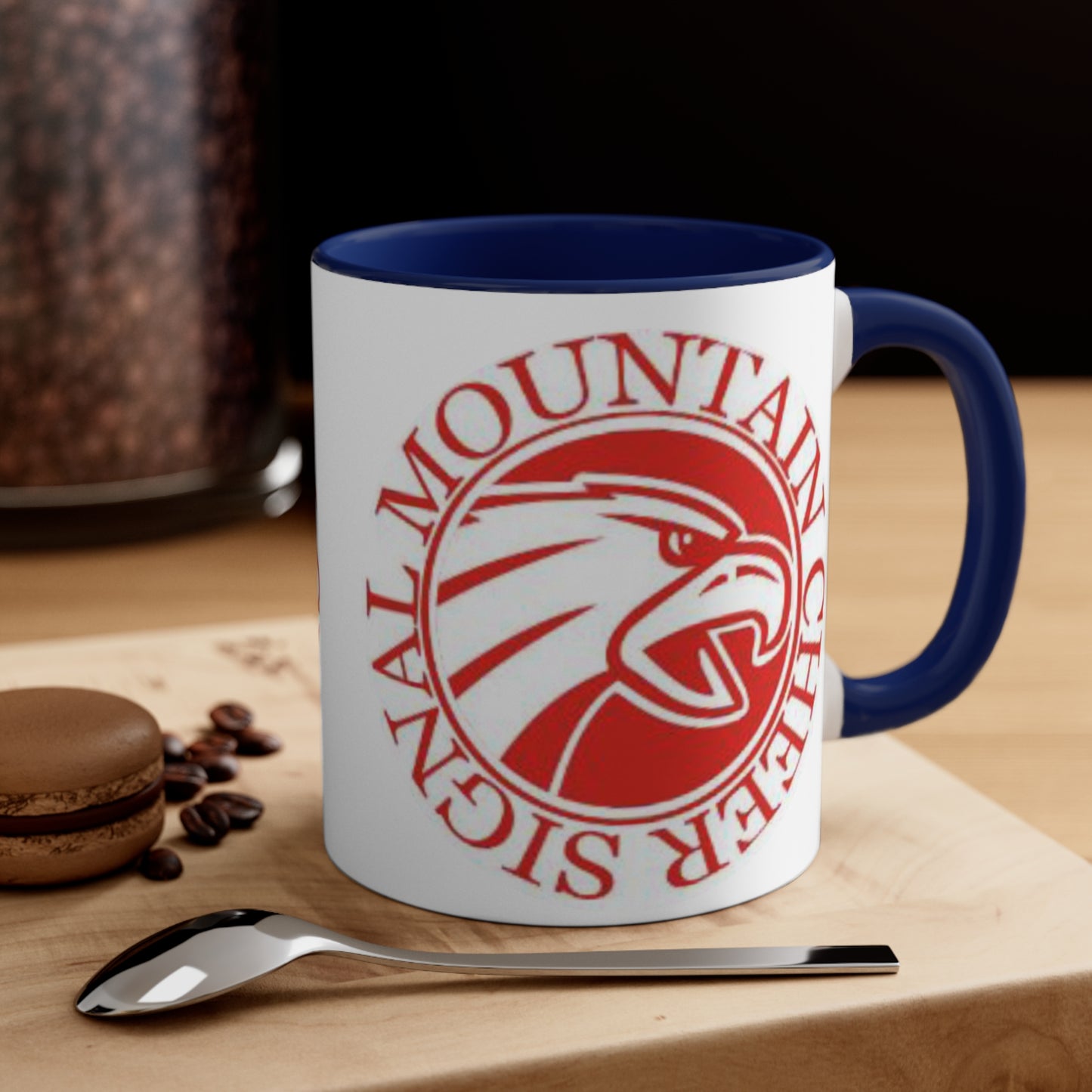 Signal Mountain Cheer Accent Coffee Mug, 11oz