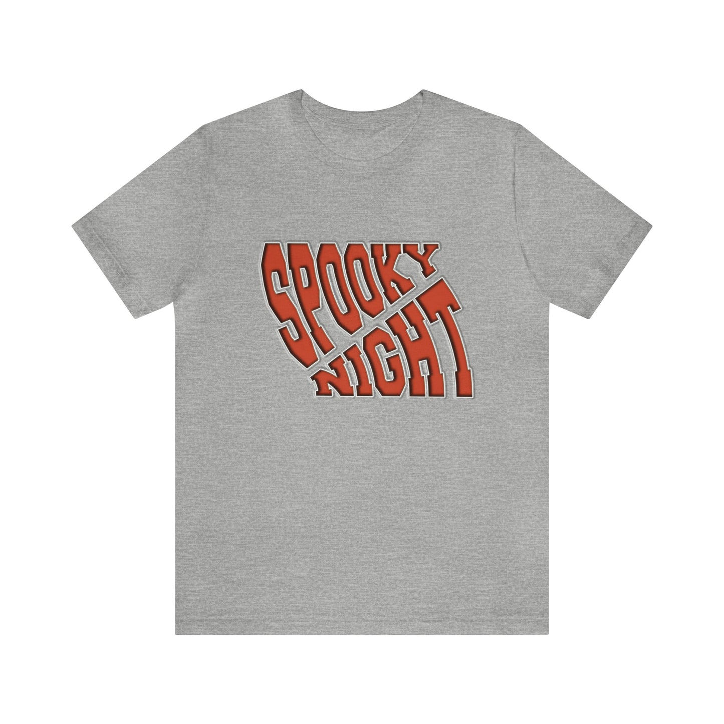 Halloween Short Sleeve T-Shirt - Spooky night. Spooky t-shirt, Costume t-shirt, Party t-shirt, Fall Shirt, Trick or Treat Shirt