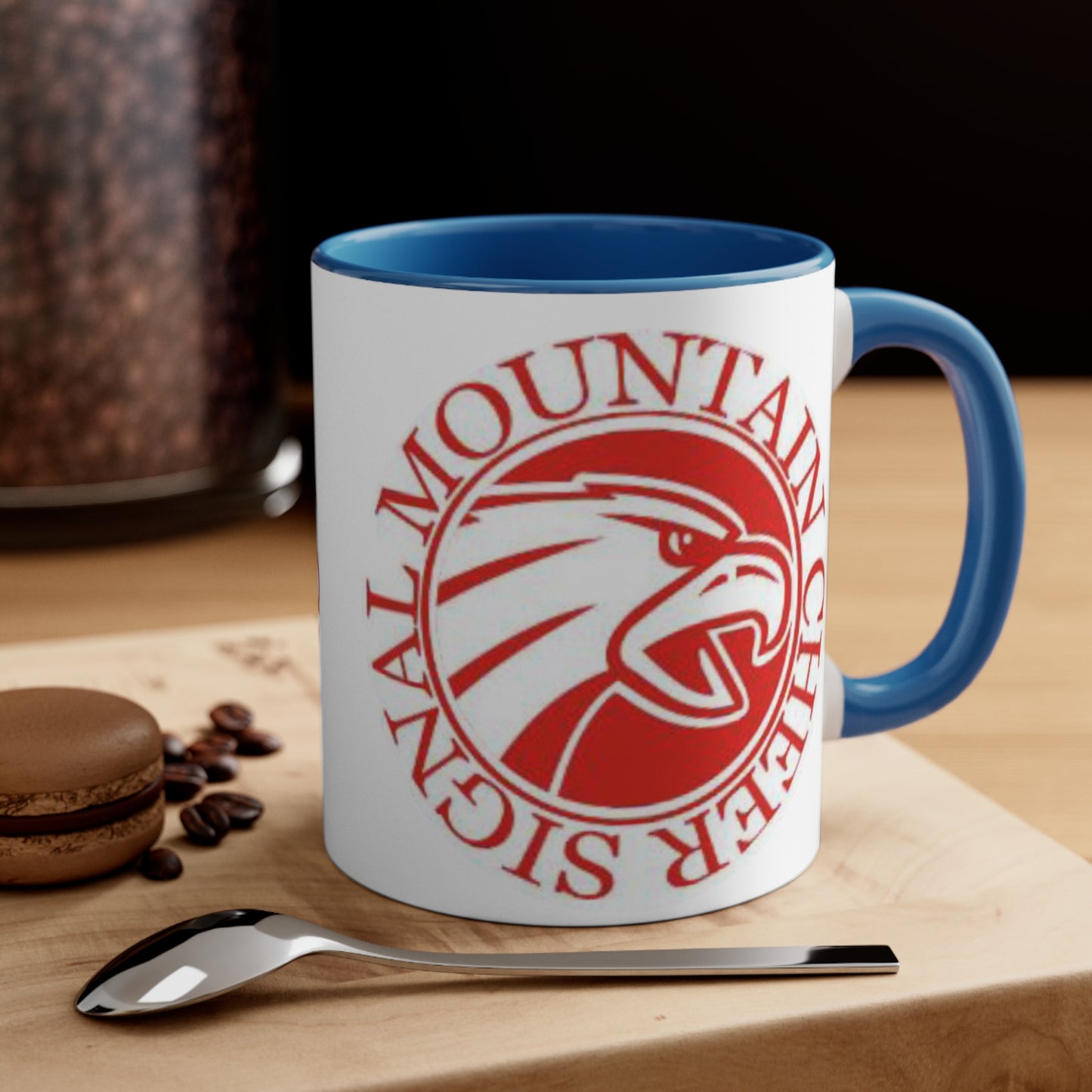 Signal Mountain Cheer Accent Coffee Mug, 11oz