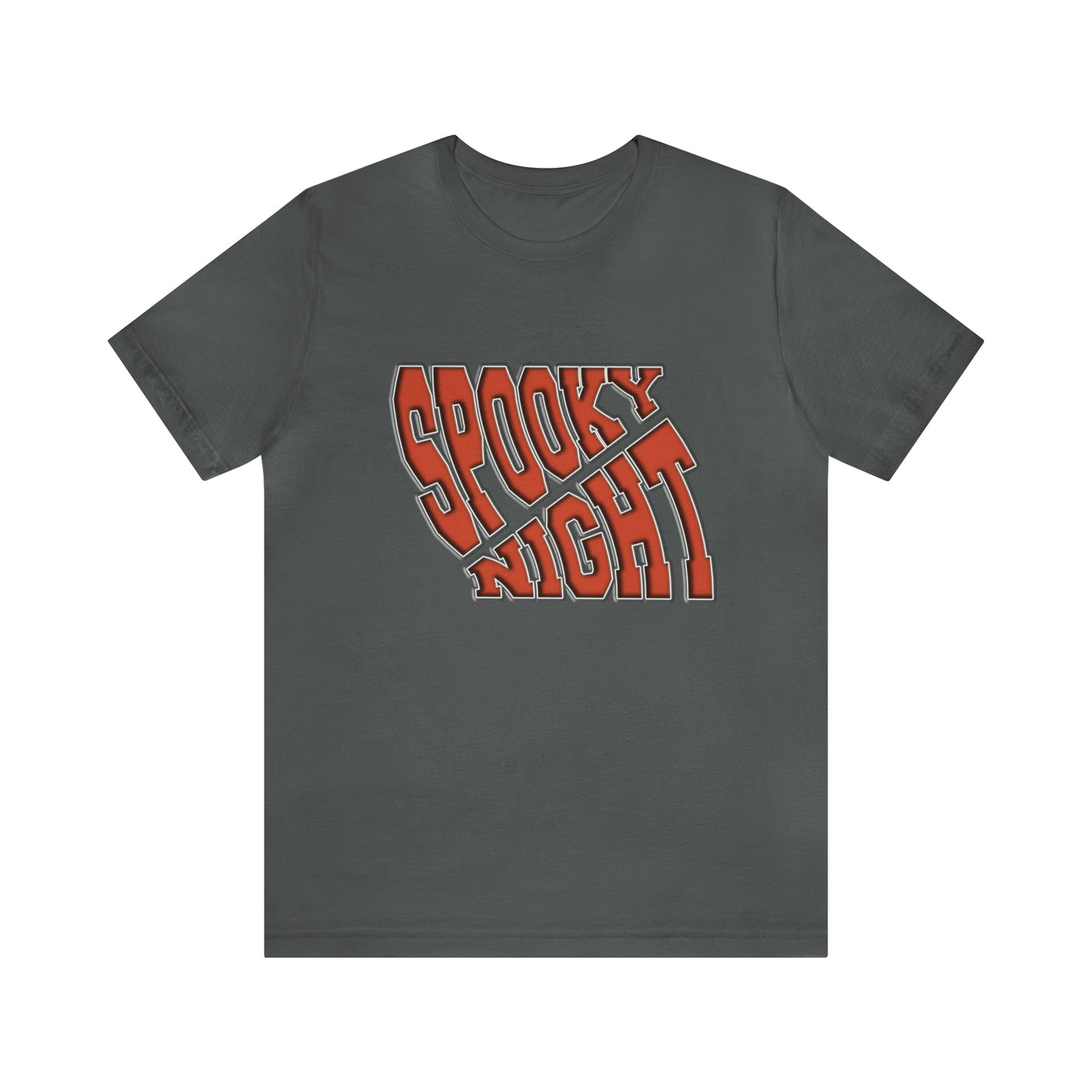 Halloween Short Sleeve T-Shirt - Spooky night. Spooky t-shirt, Costume t-shirt, Party t-shirt, Fall Shirt, Trick or Treat Shirt