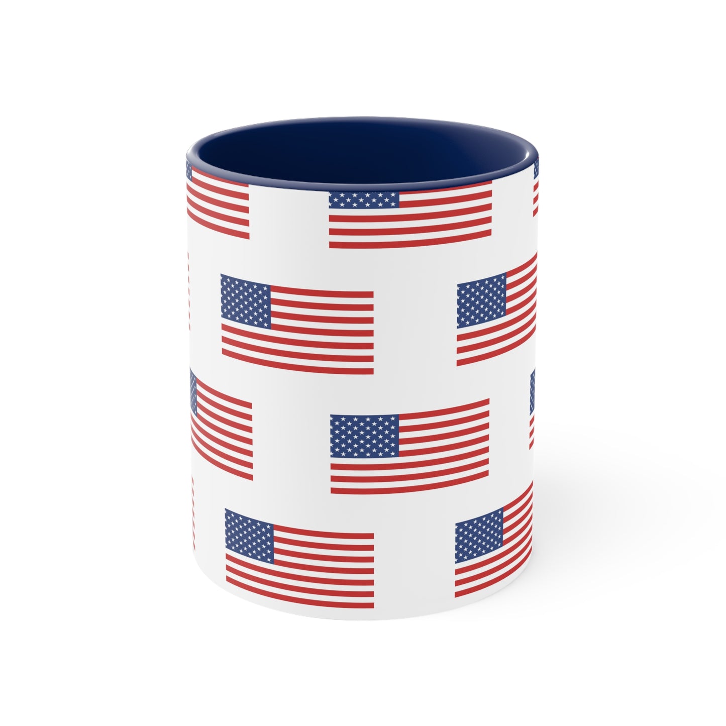 Fourth of July Coffee Mug - American Flag - Patriotic Mug, Usa Mug, Flag Mug, 11oz Mug, Sublimation, Printed, Independence Day