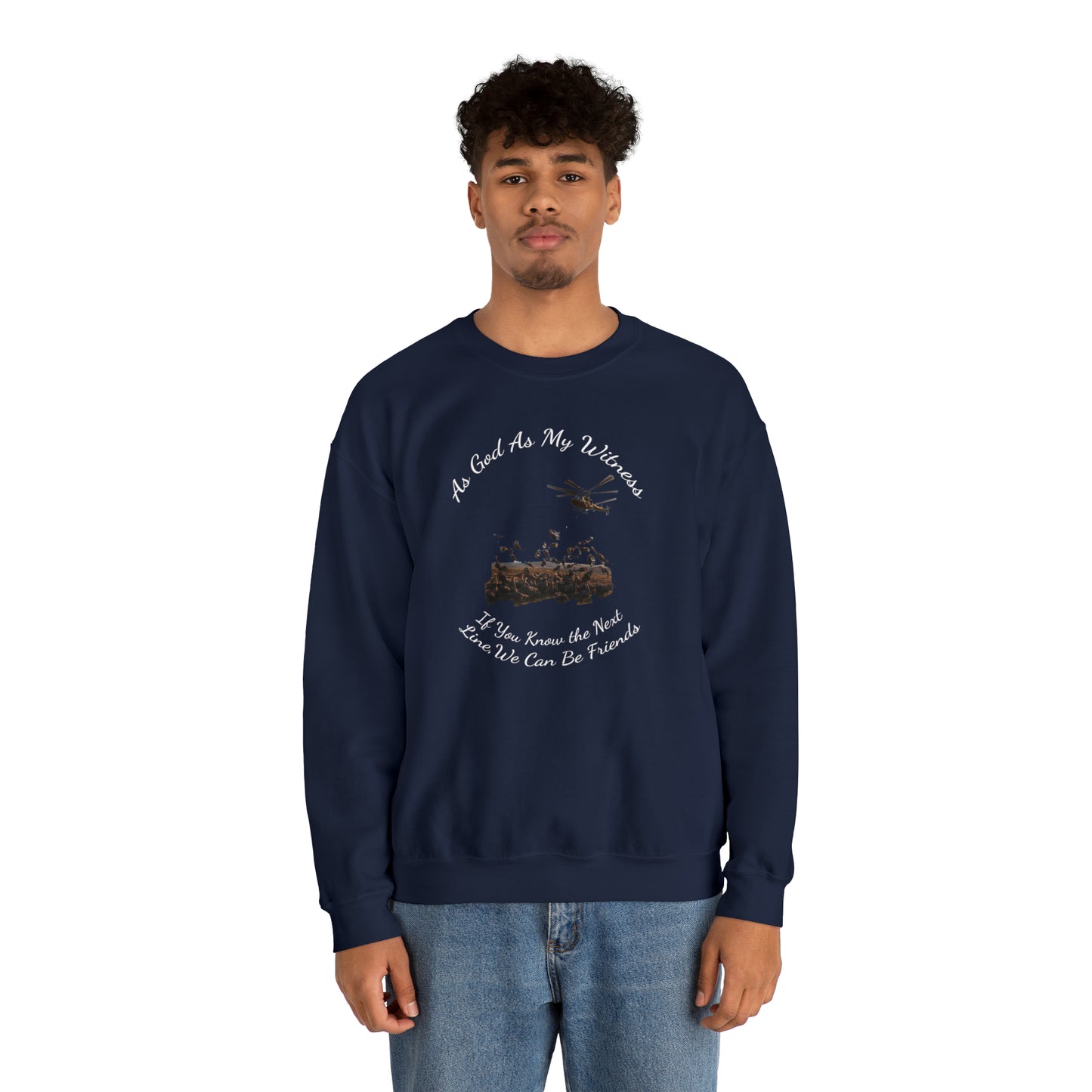 Turkey Drop Extravaganza Sweatshirt WKRP Nostalgia, As God Is My Witness, Join the Flock & Laugh with Friends of Helicopter Hilarity